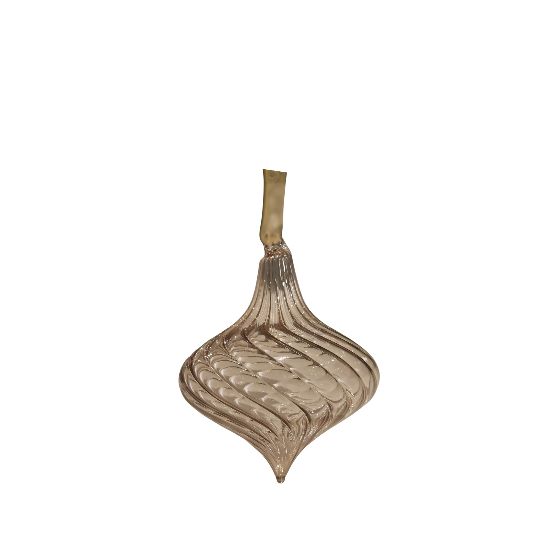Swirl glaskugle 10 cm