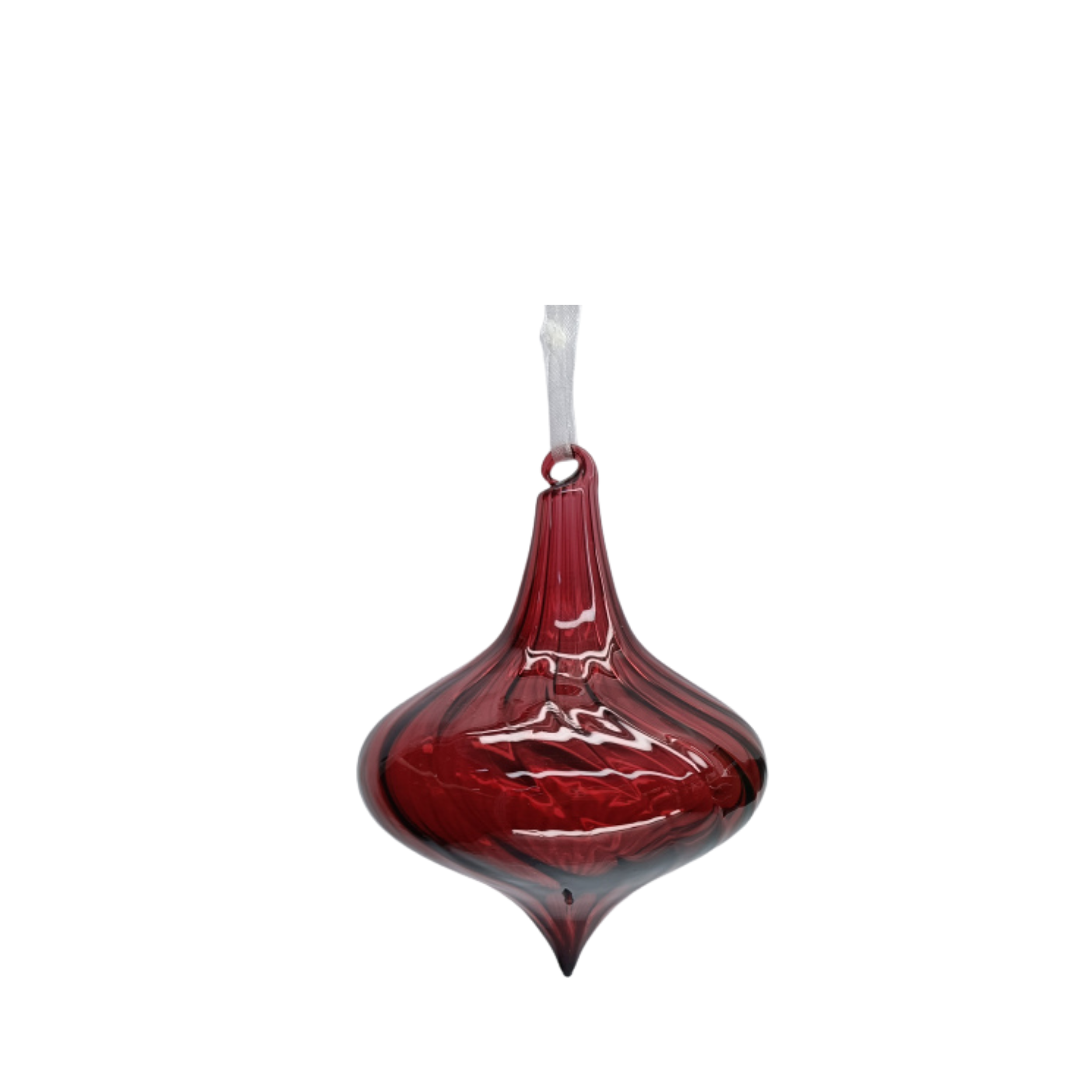Swirl glaskugle 10 cm
