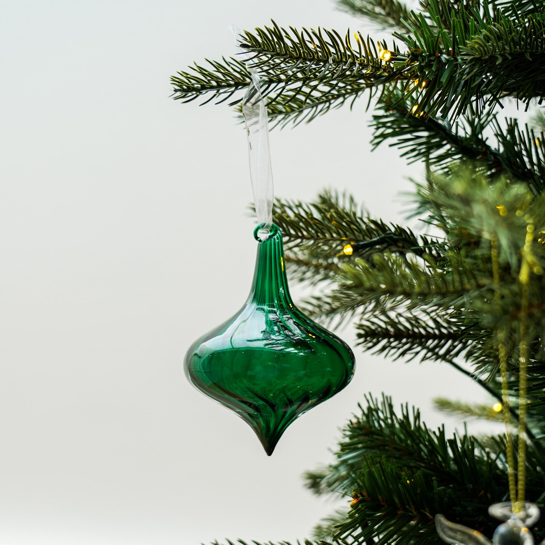 Swirl glaskugle 10 cm