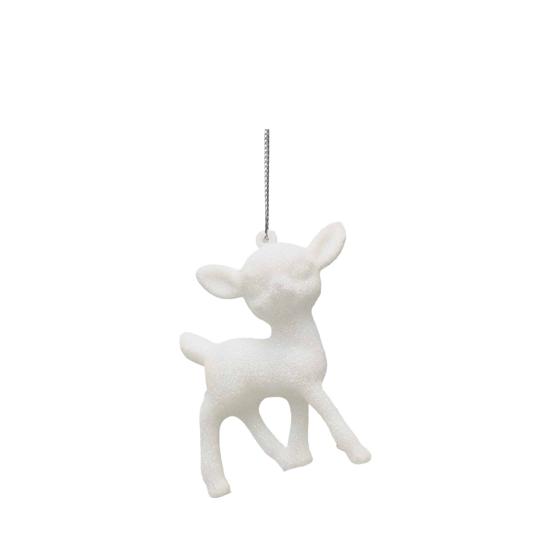 Bambi julekugle m. glimmer