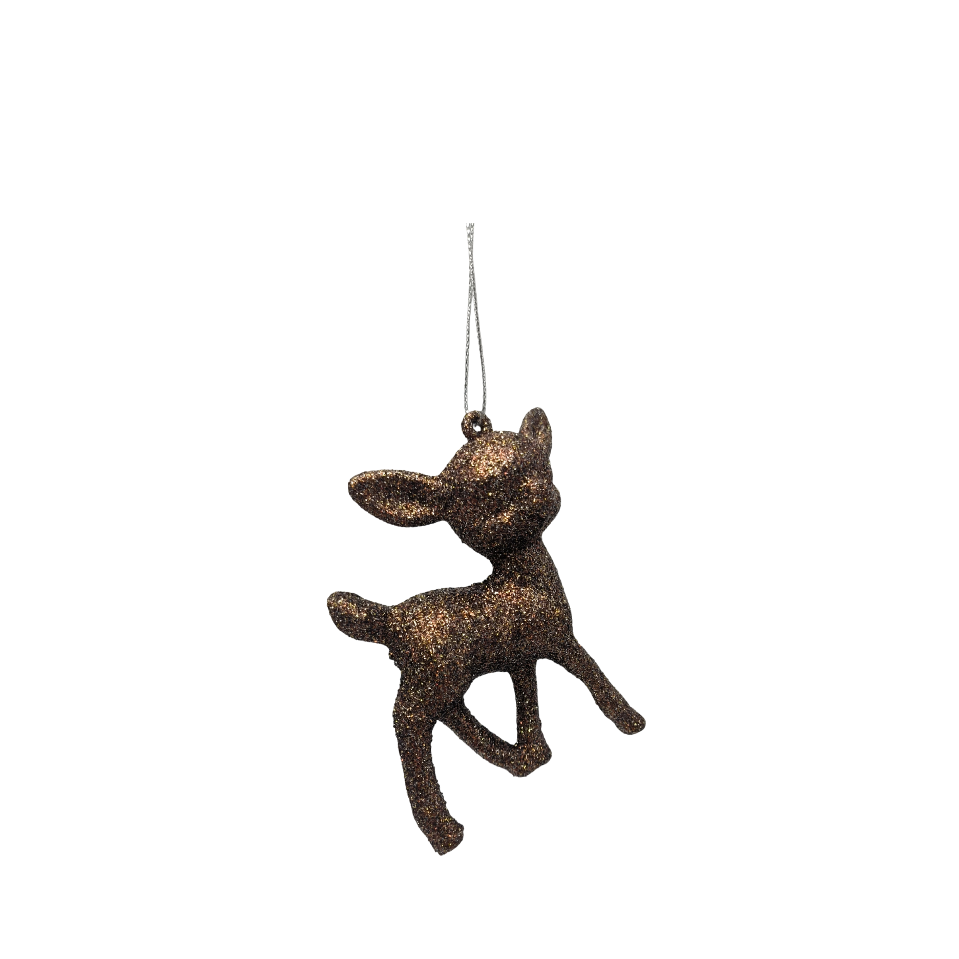 Bambi julekugle m. glimmer