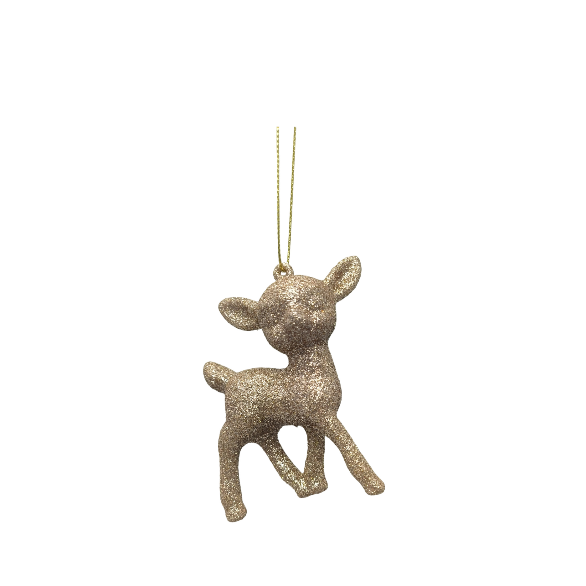 Bambi julekugle m. glimmer