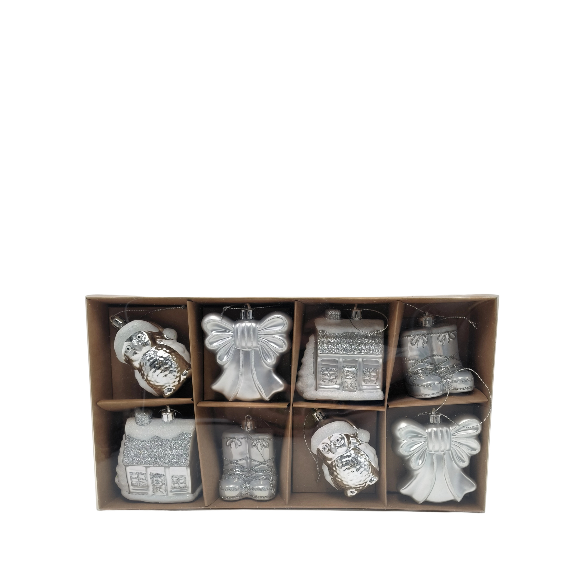 Snova julekugler, 8 stk