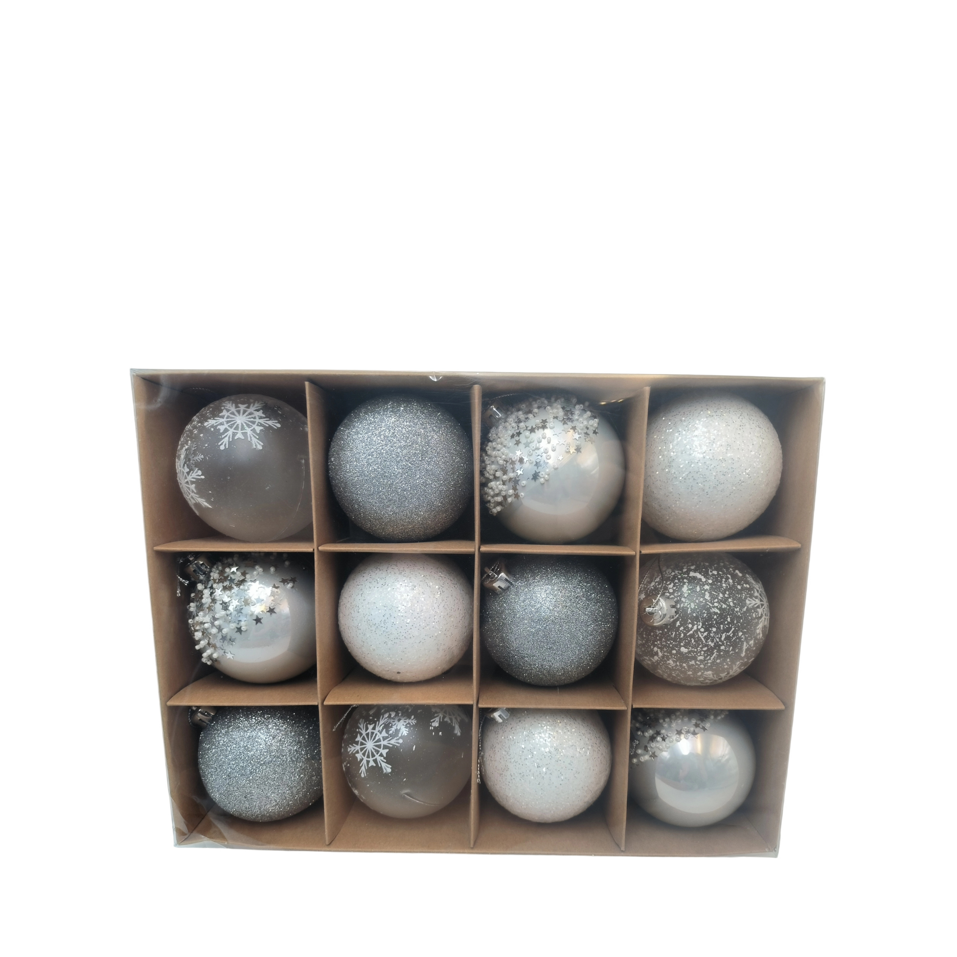 Isora julekugler, 12 stk