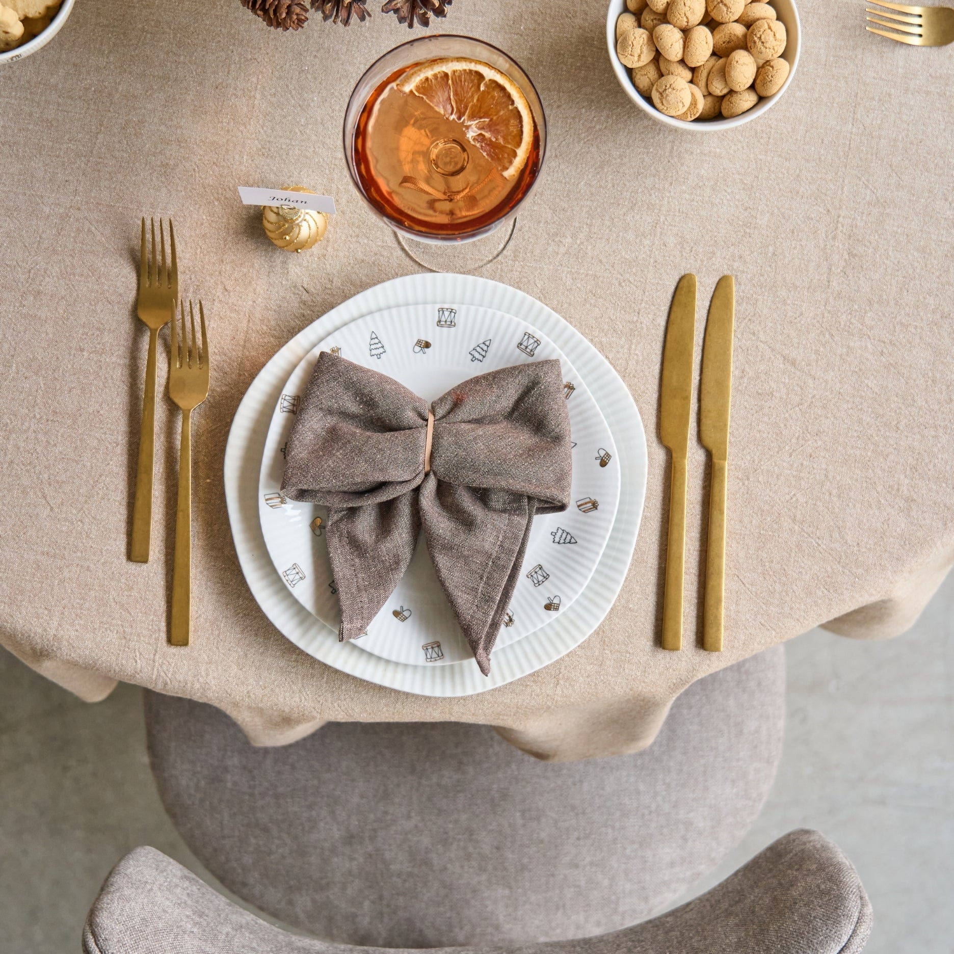 Honest dug melange rund