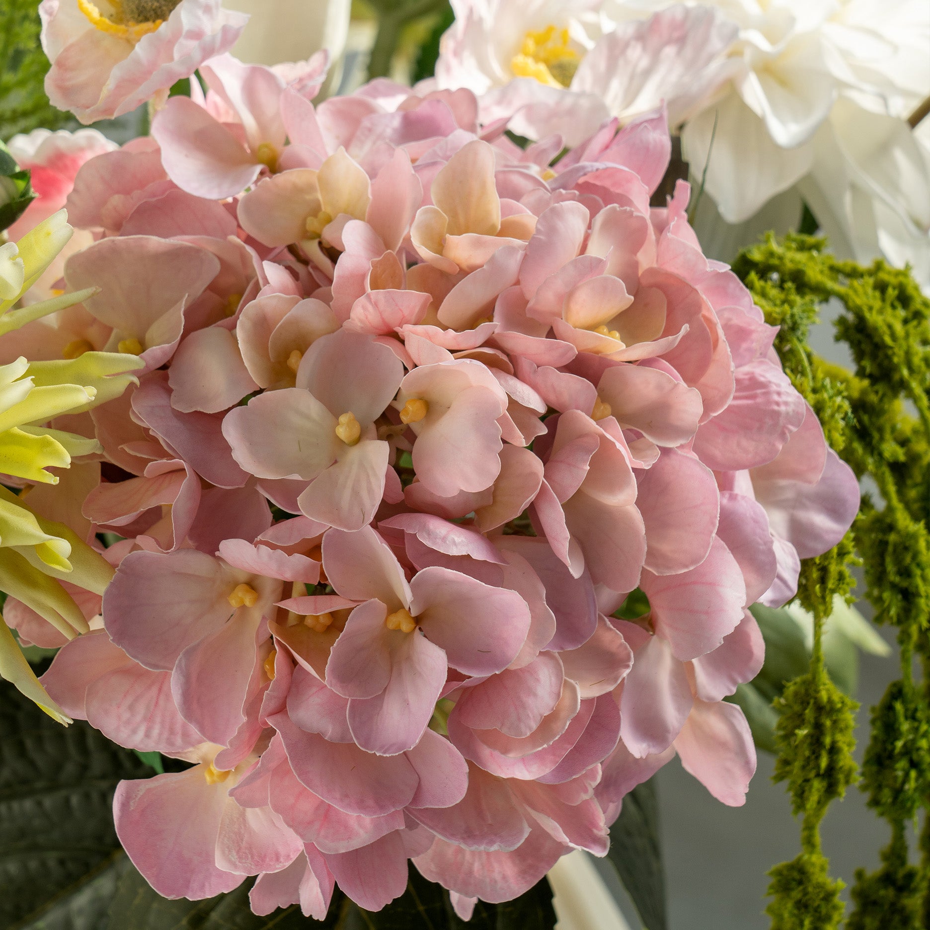 Kunstig hortensia - real touch