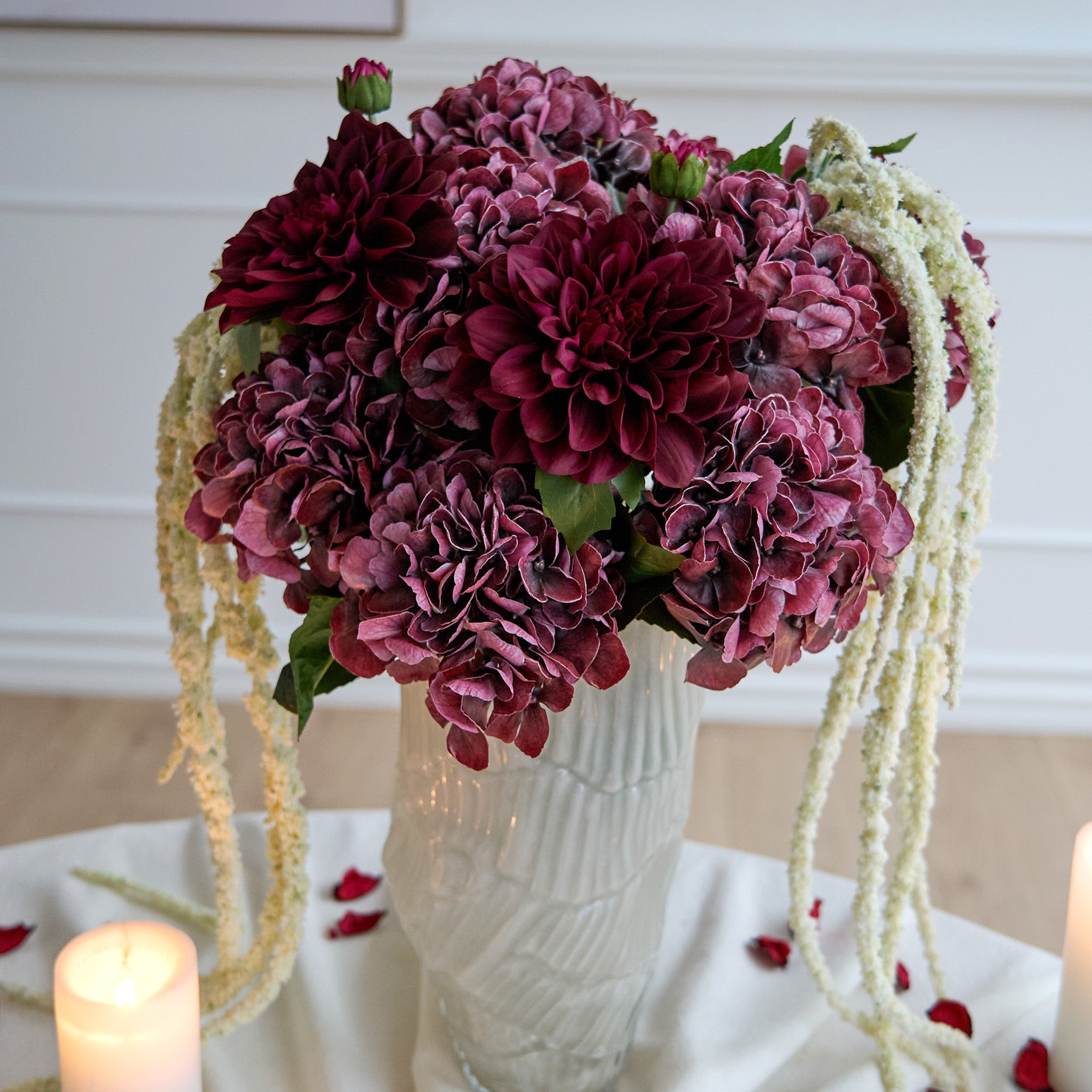 Kunstig hortensia - real touch