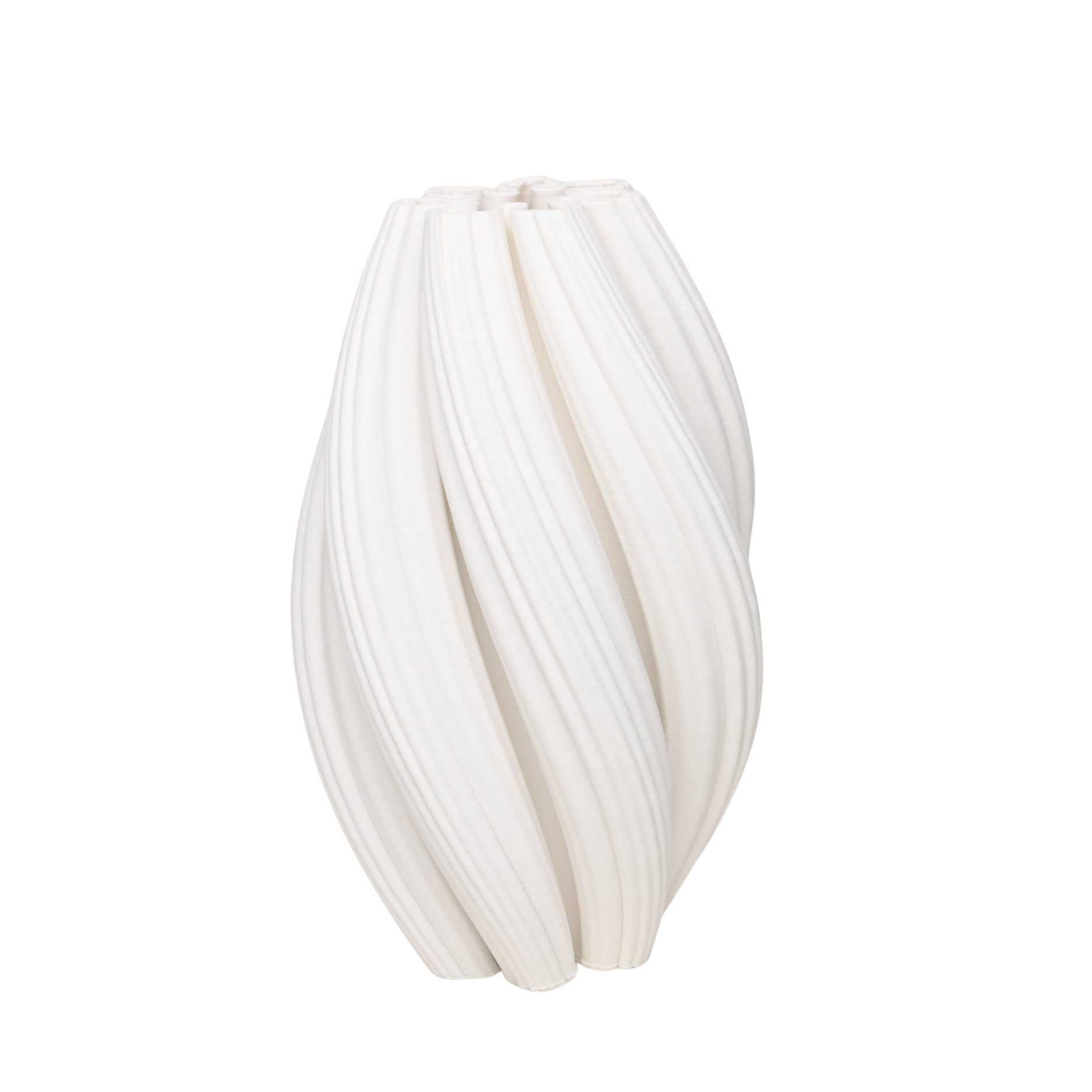 3D Wave keramisk vase