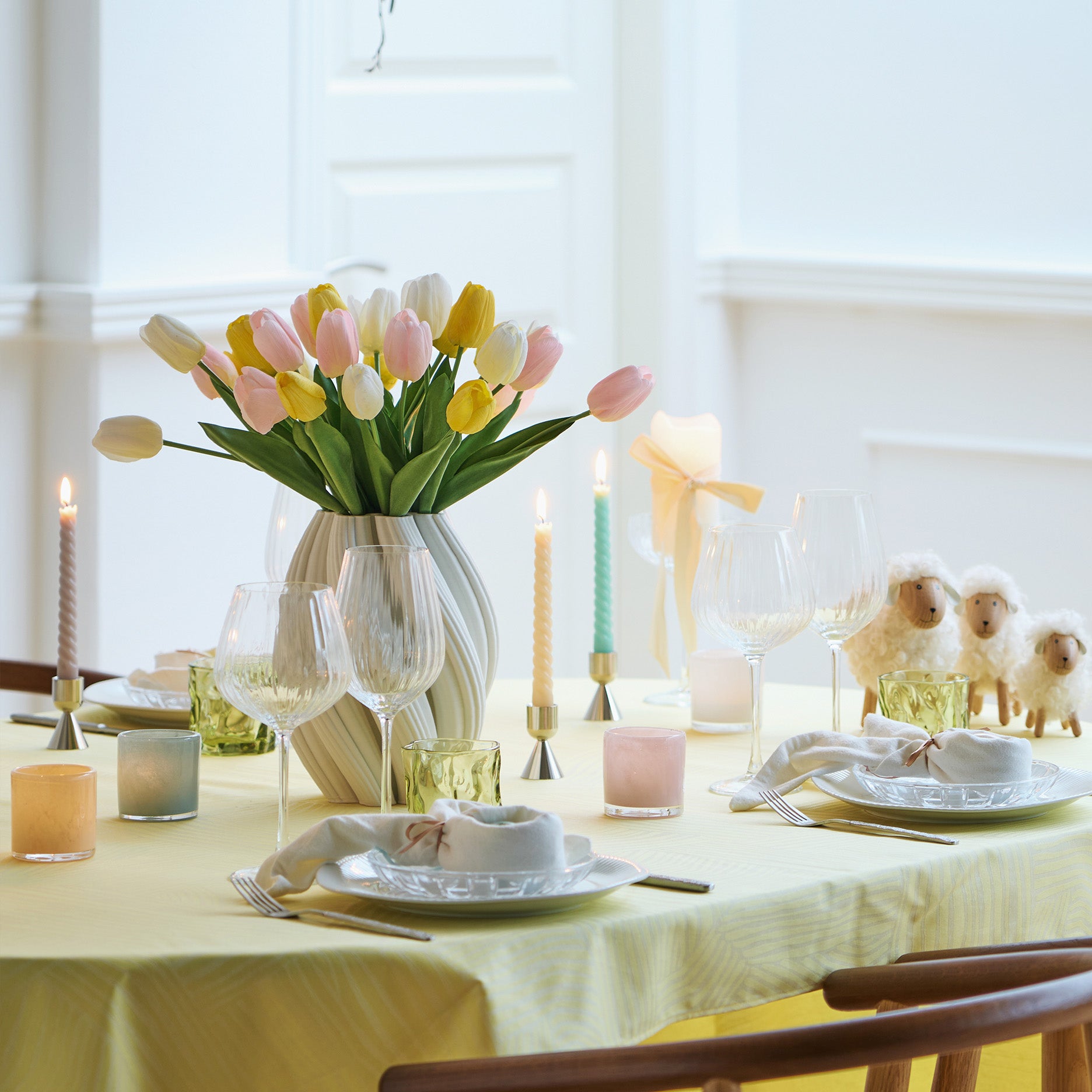 Ocean fyrfadsstage H9 cm