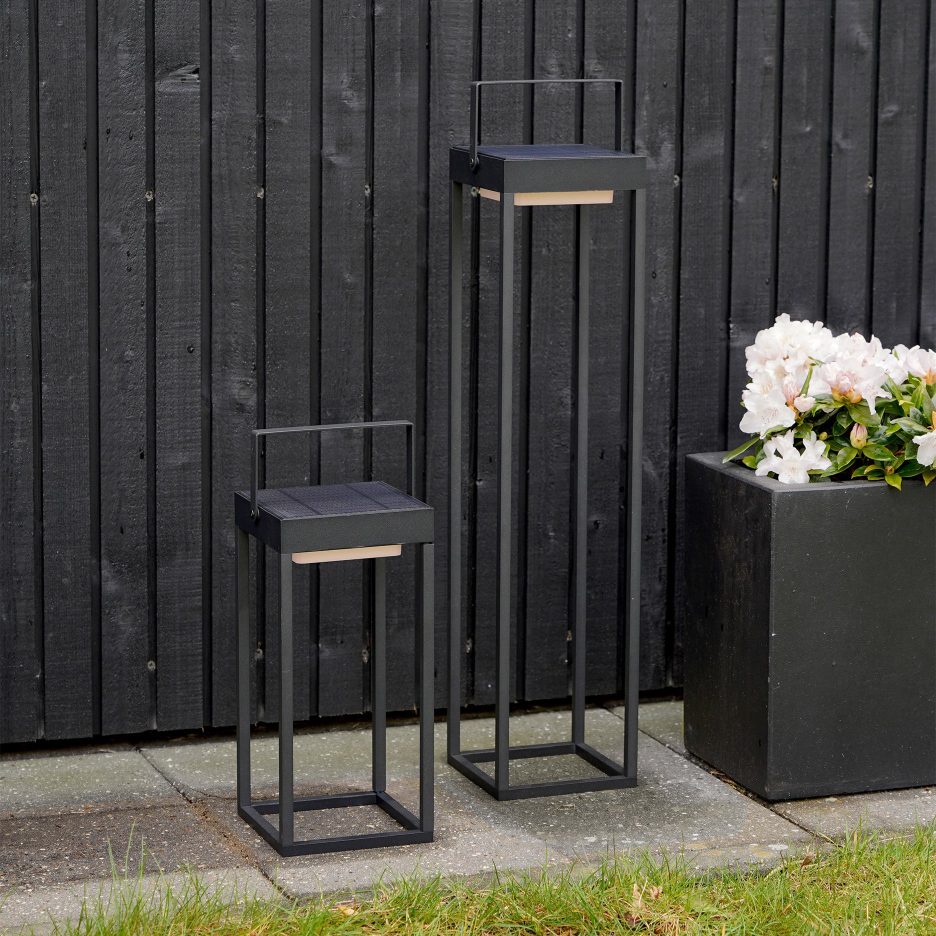 Kylo II LED lanterne m. solceller H30