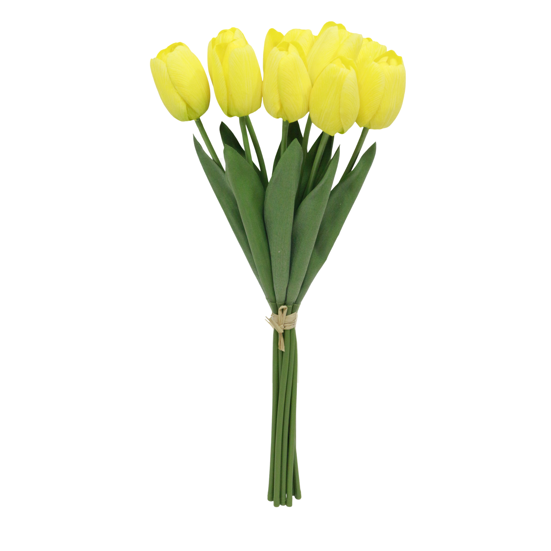 Kunstig tulipan 9 stk. - real touch