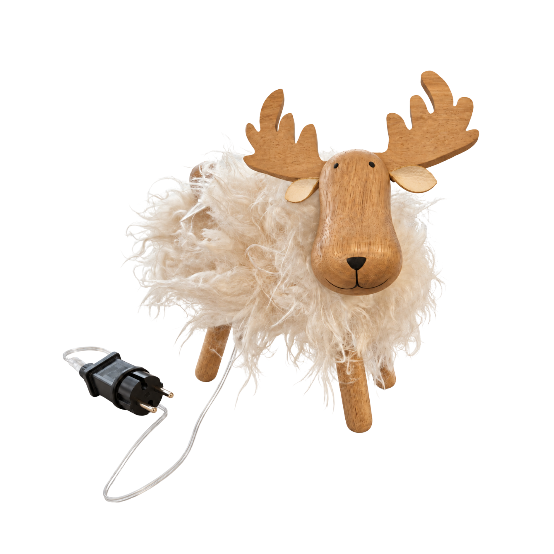 LED Træ elg Lampe