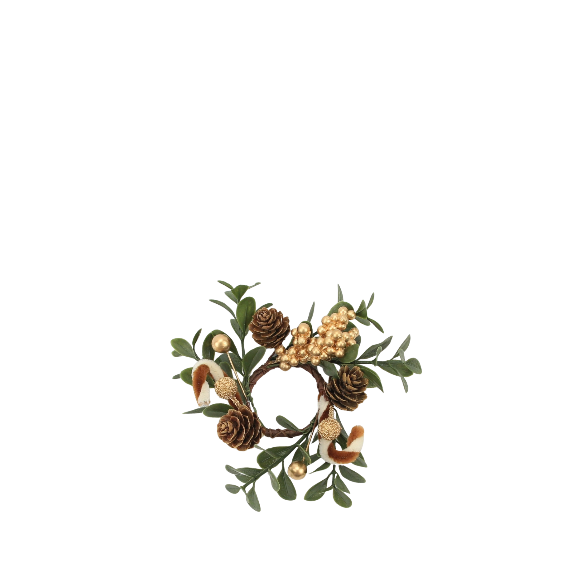 Pine servietring m.sukkerstokke - Ø3.8cm