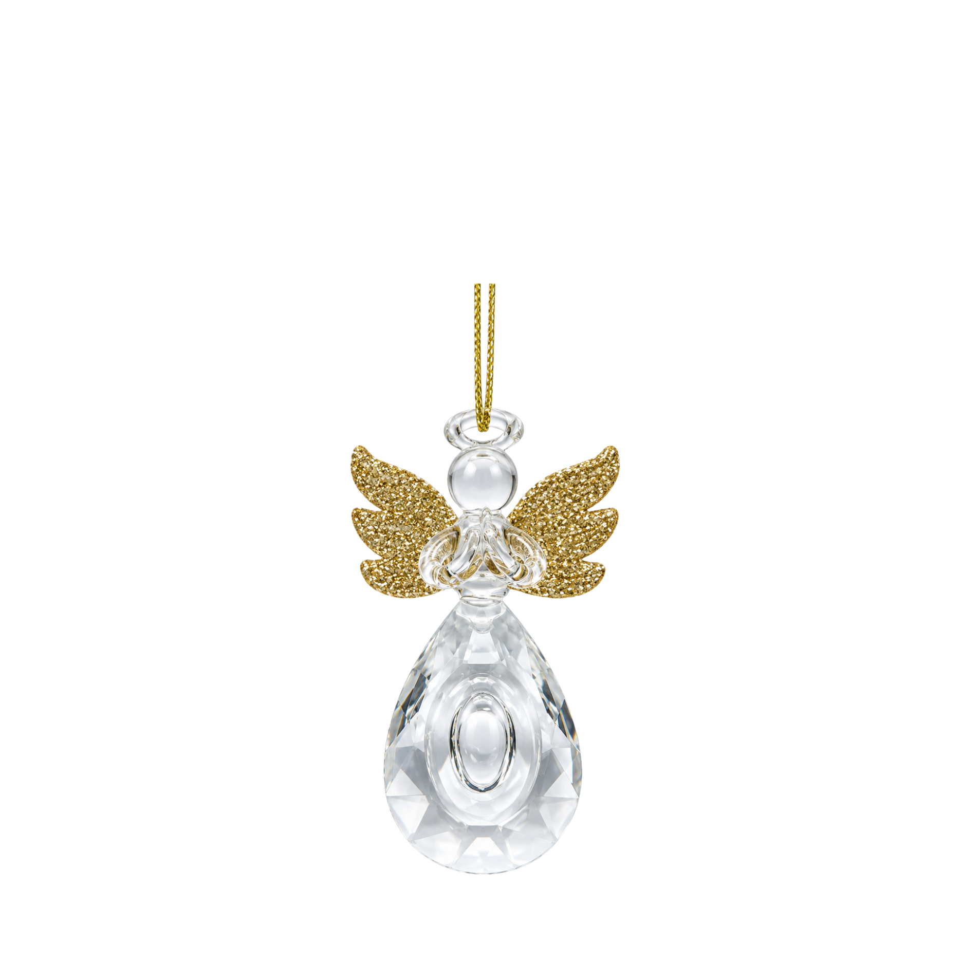 Glaskugle engel m.glitter