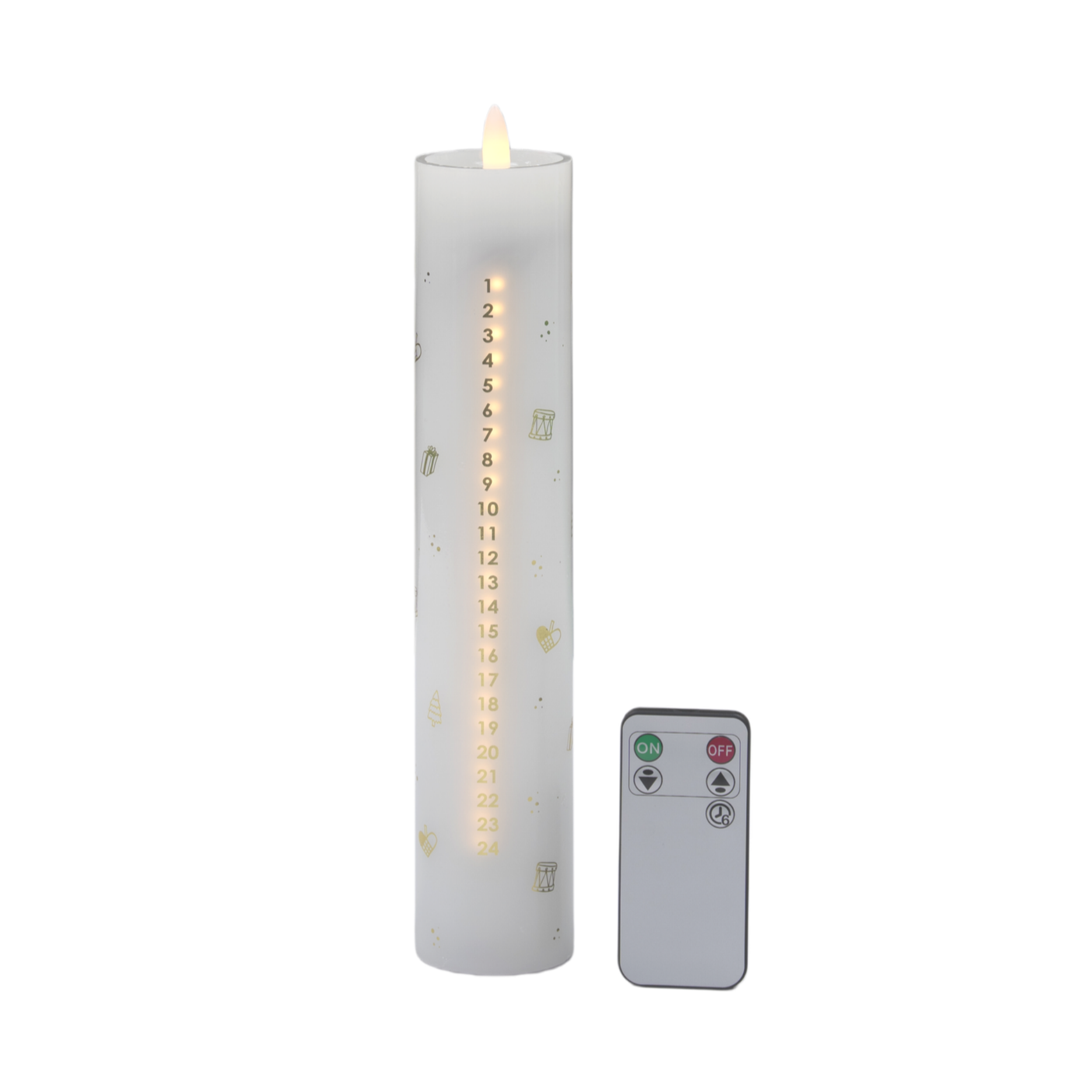 Jul Kalender LED lys