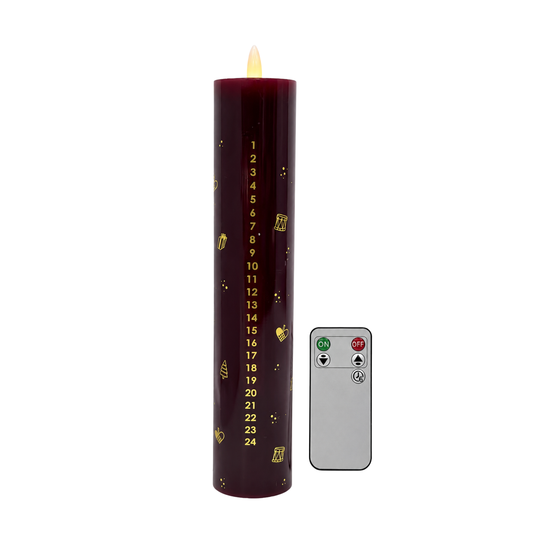 Jul Kalender LED lys