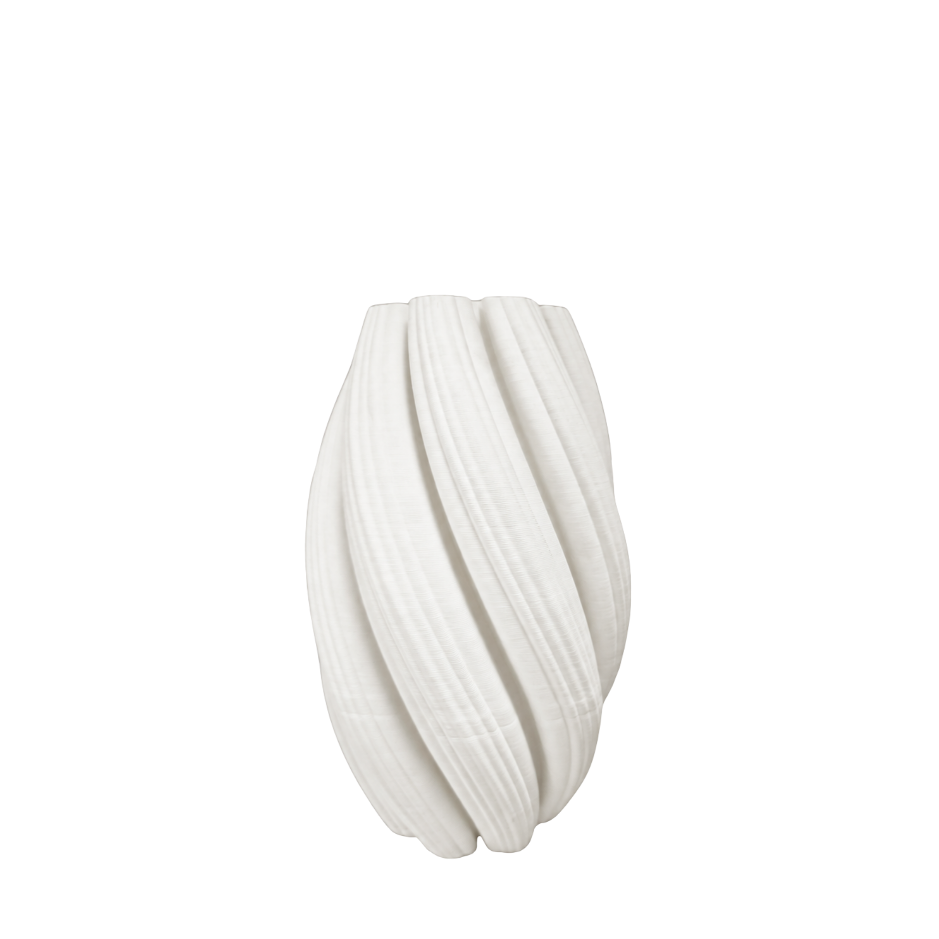 3D Wave keramisk vase II - S