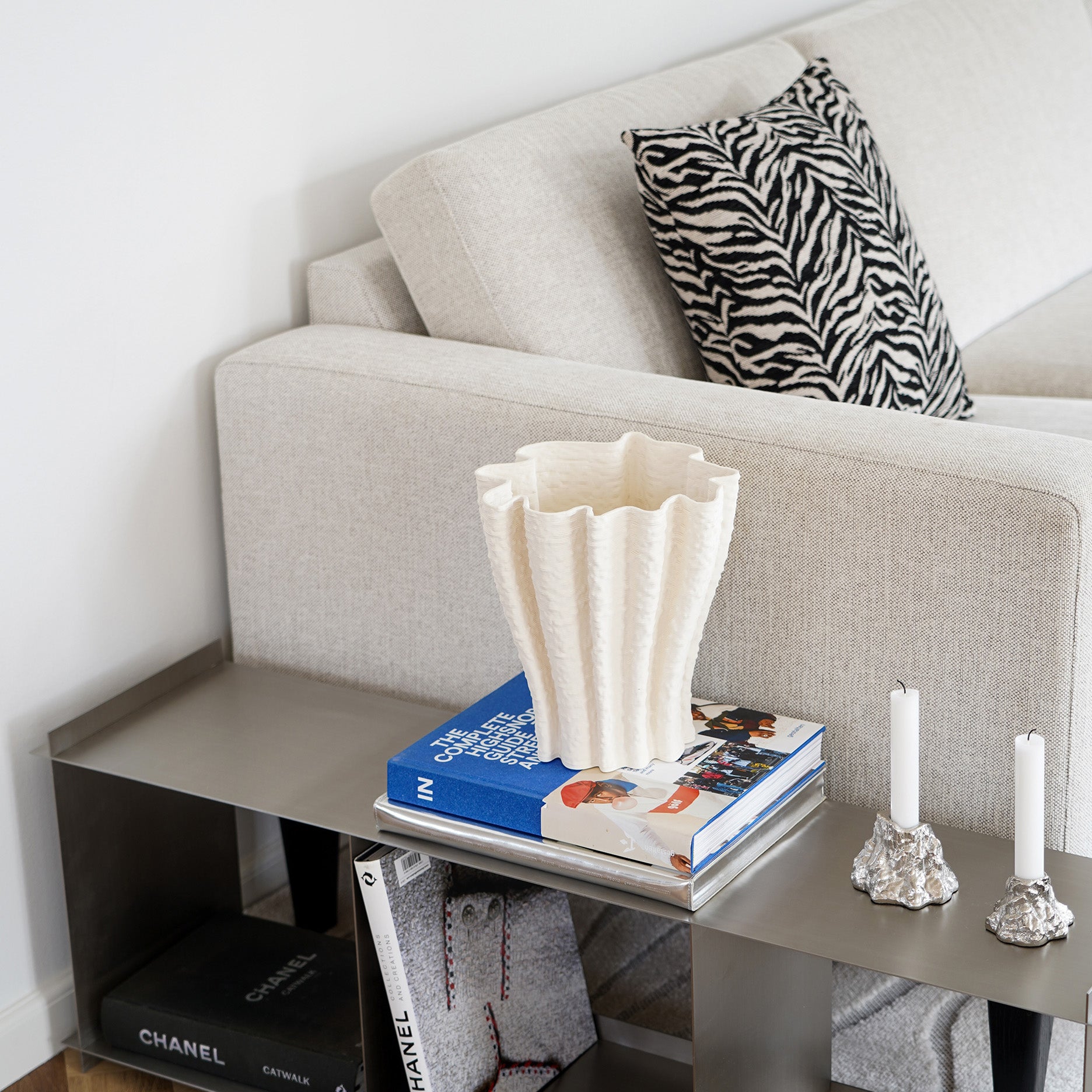 Revle 3D keramisk vase - M