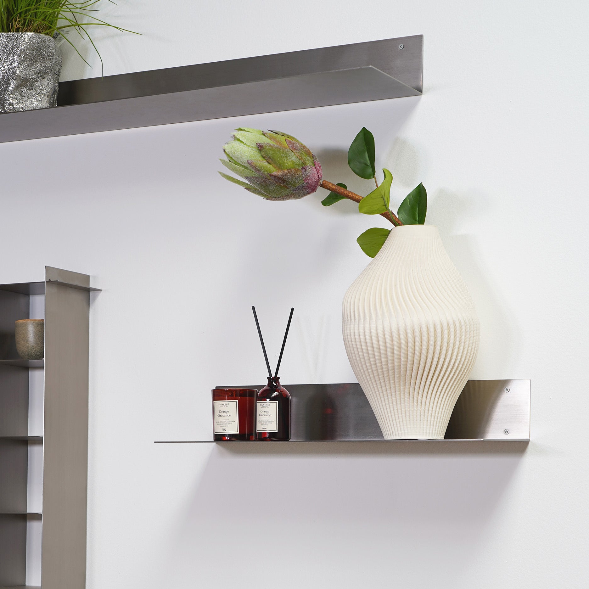 Strøm 3D keramisk vase - S