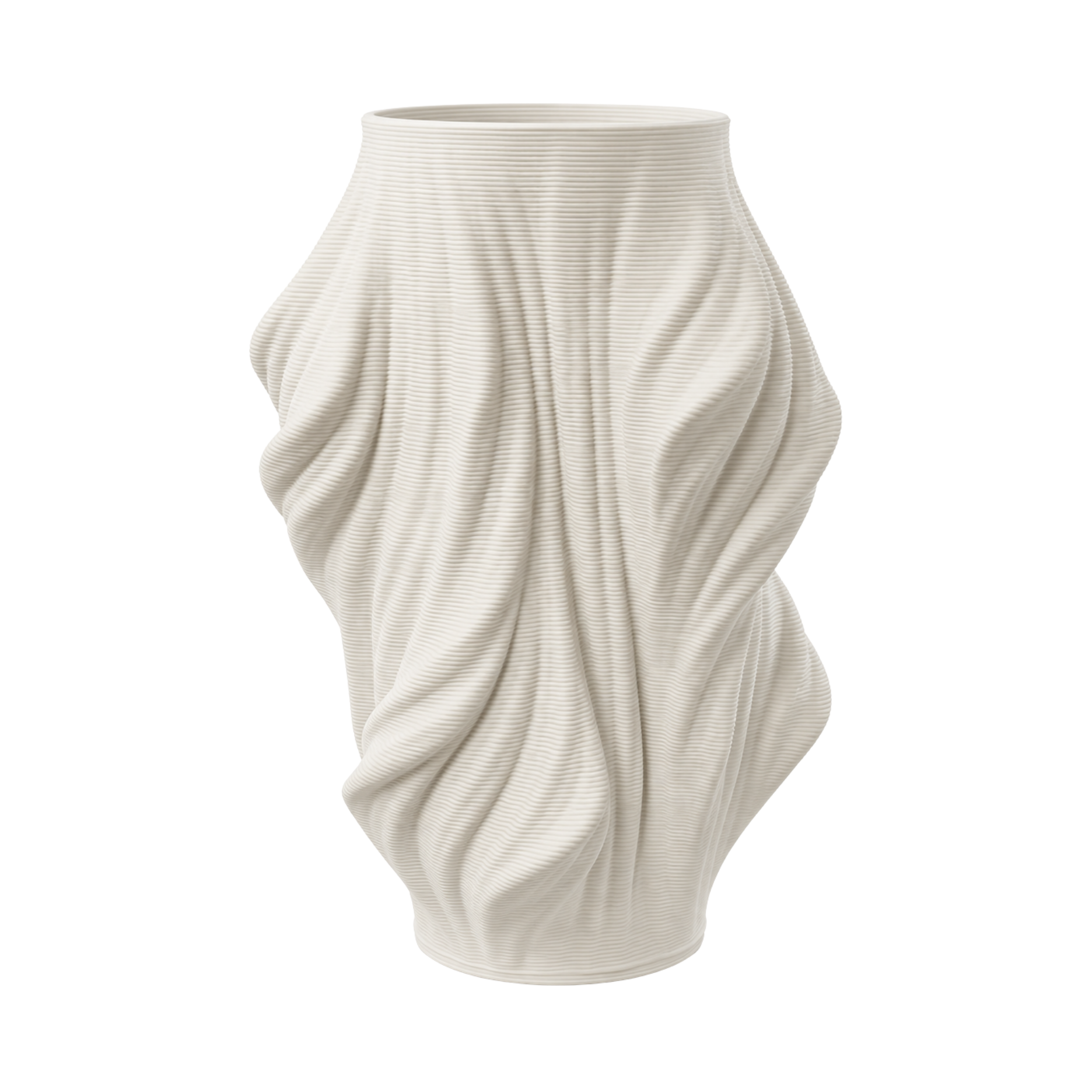 Silke 3D keramisk vase - M
