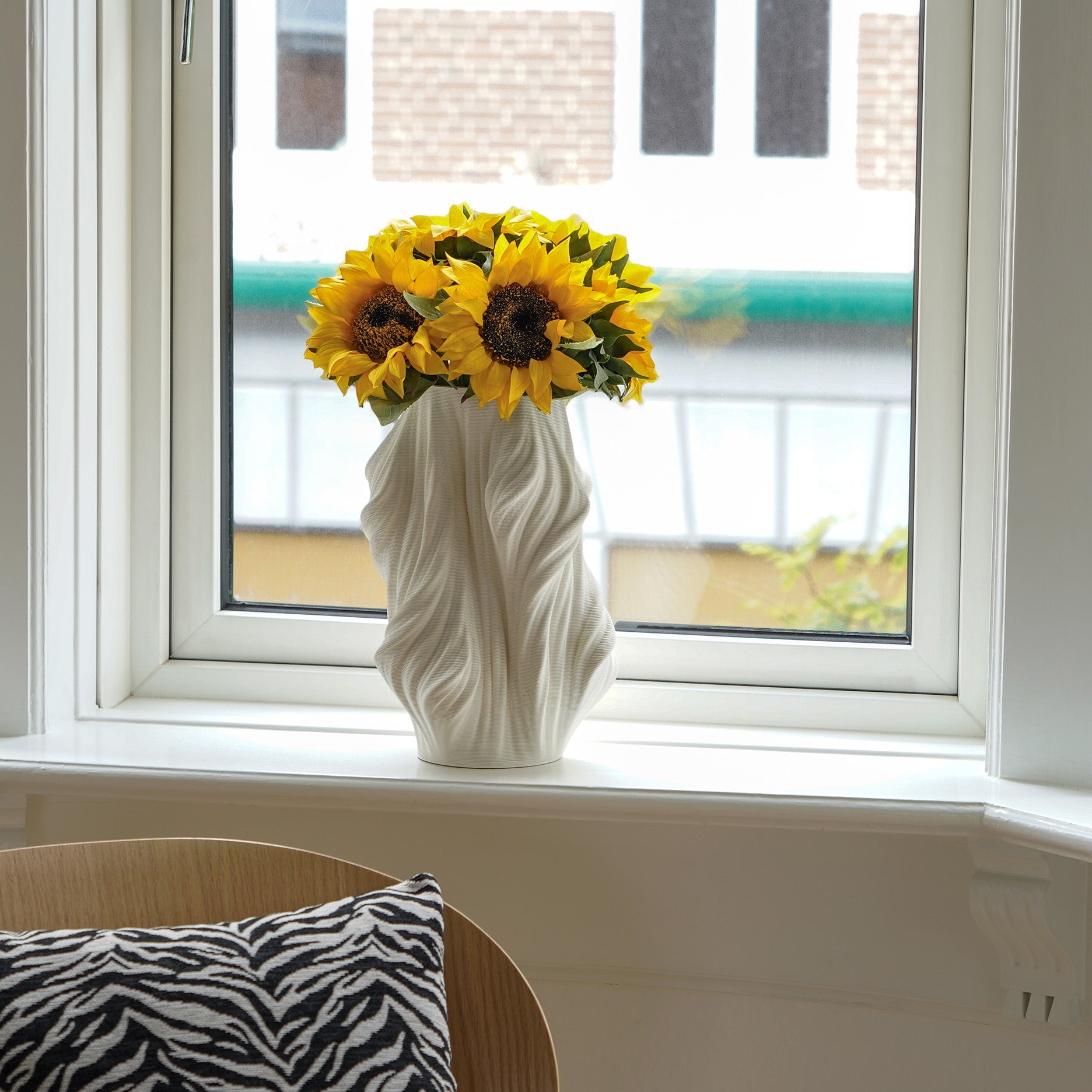 Silke 3D keramisk vase - M