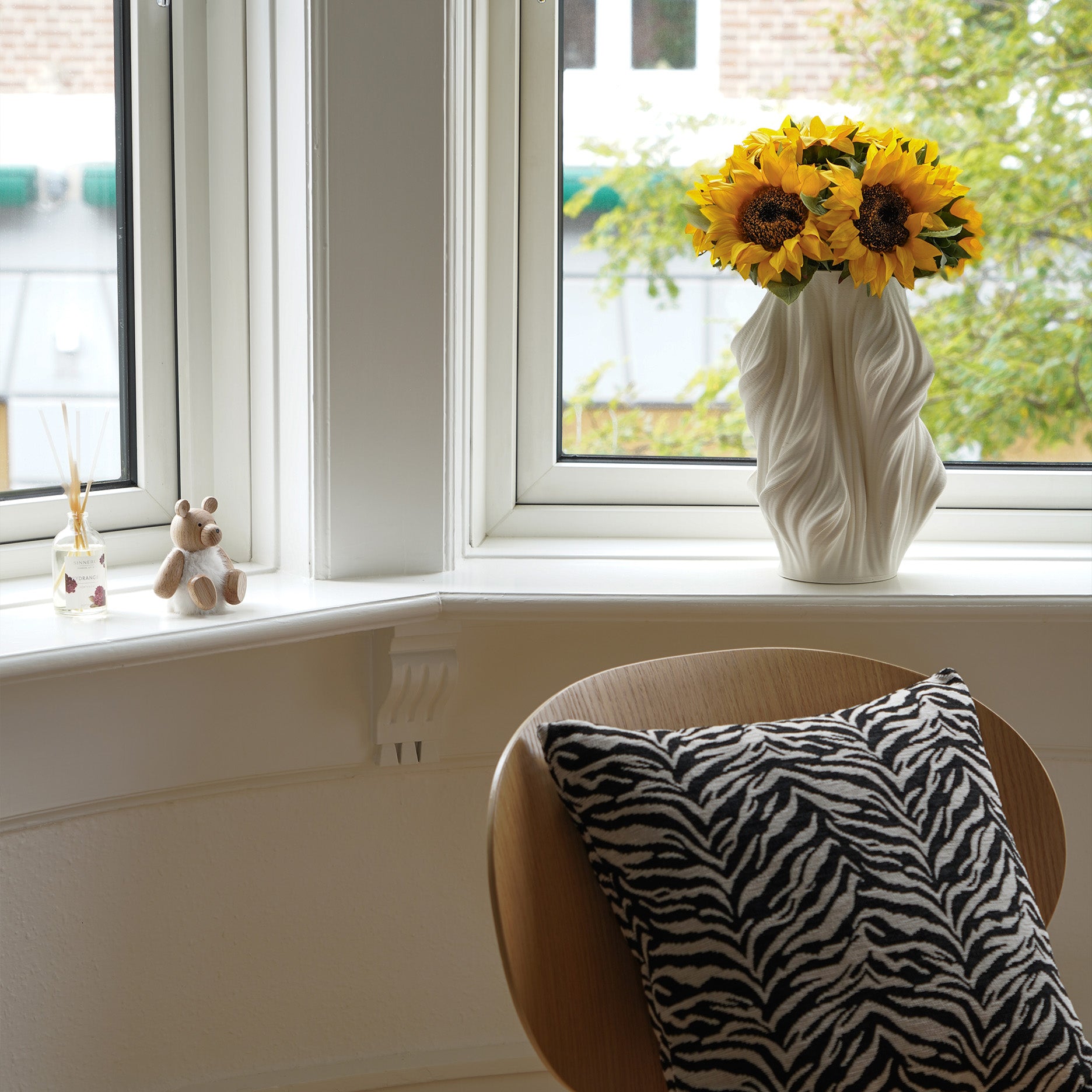 Silke 3D keramisk vase - M