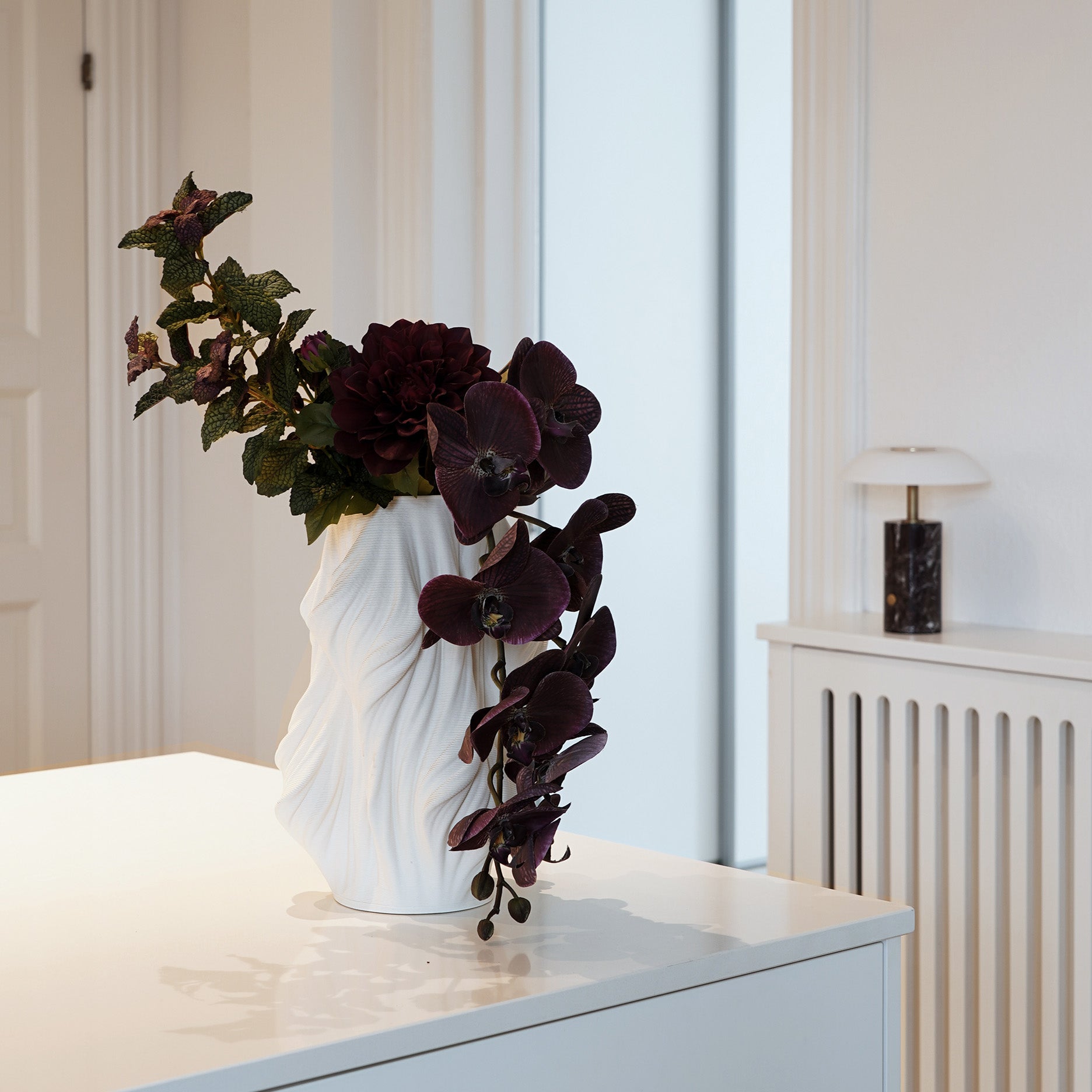 Silke 3D keramisk vase - M