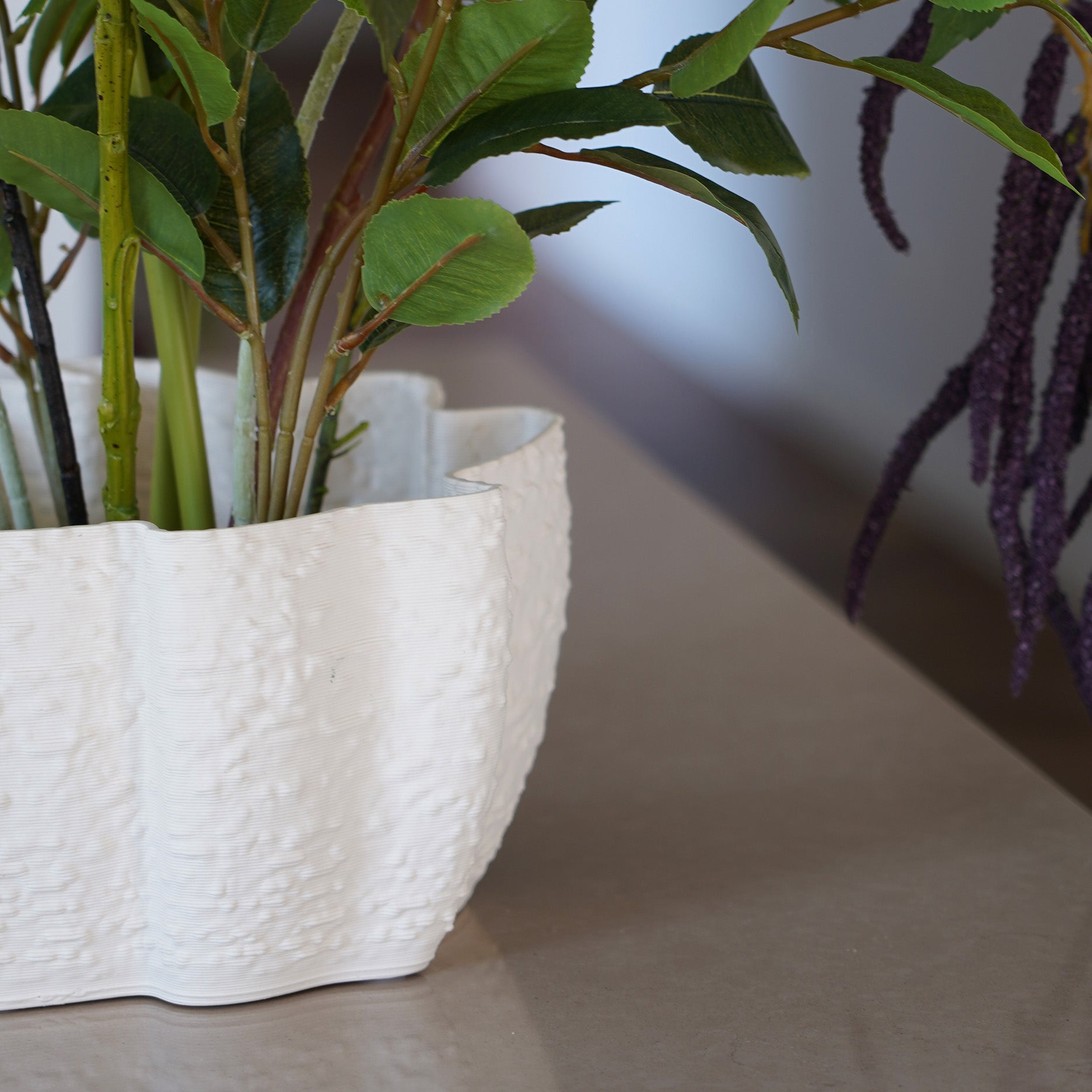 3D-keramisk Blomstskål