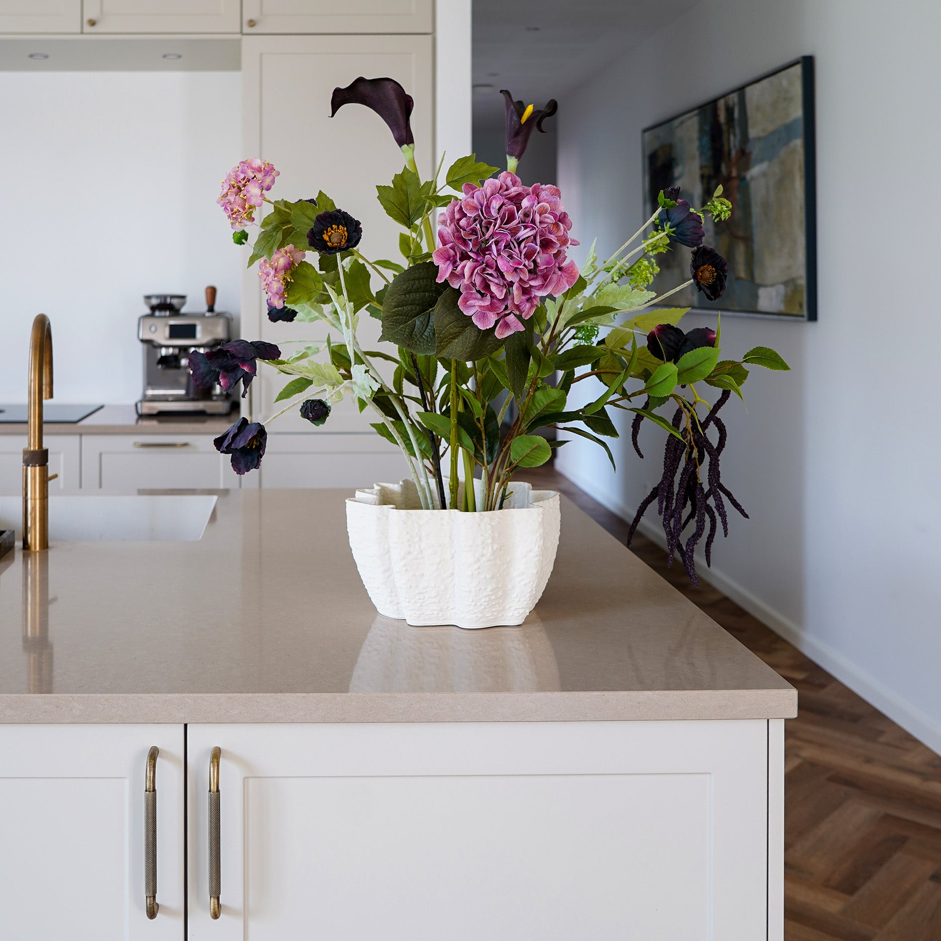 3D-keramisk Blomstskål