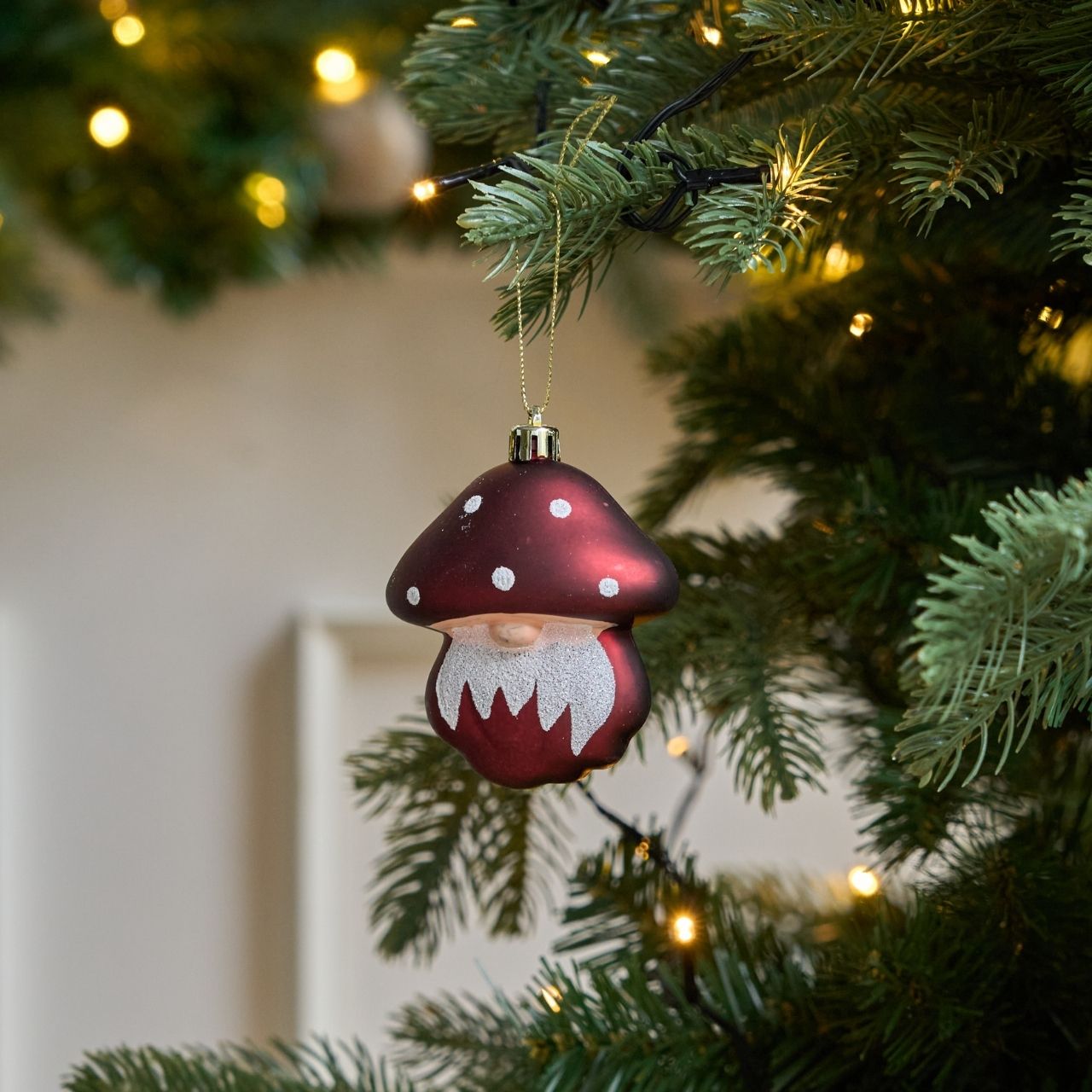 Santa julekugler, 3 stk