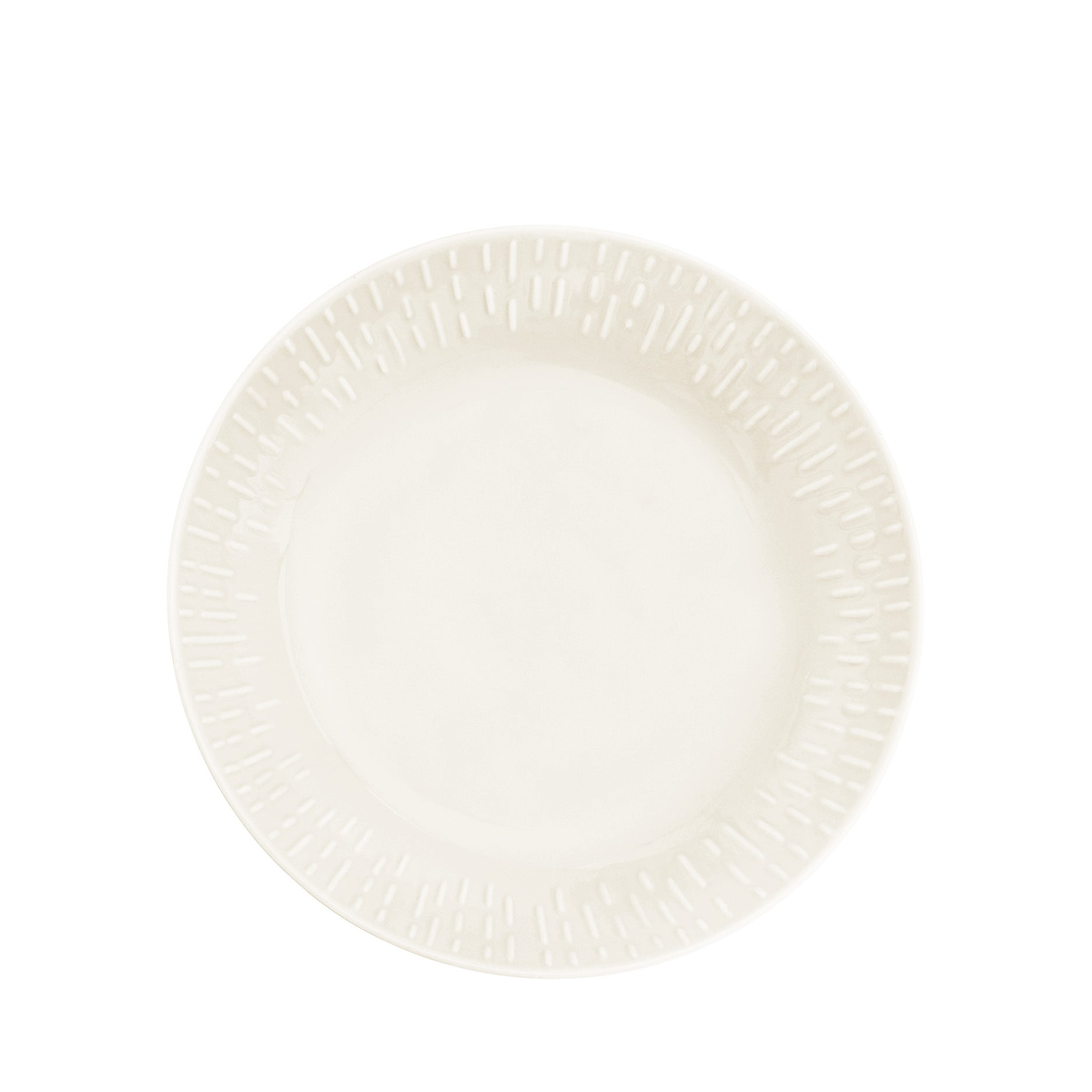 Confetti pastatallerken vanilla