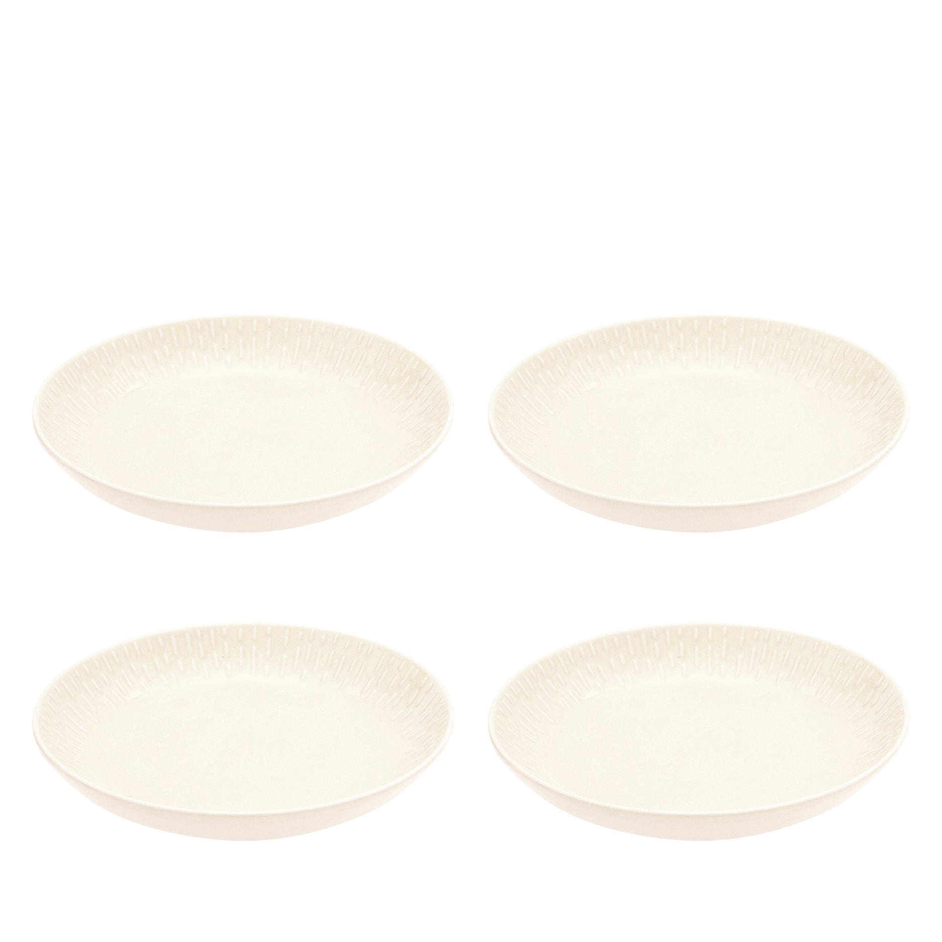 Confetti pastatallerken vanilla