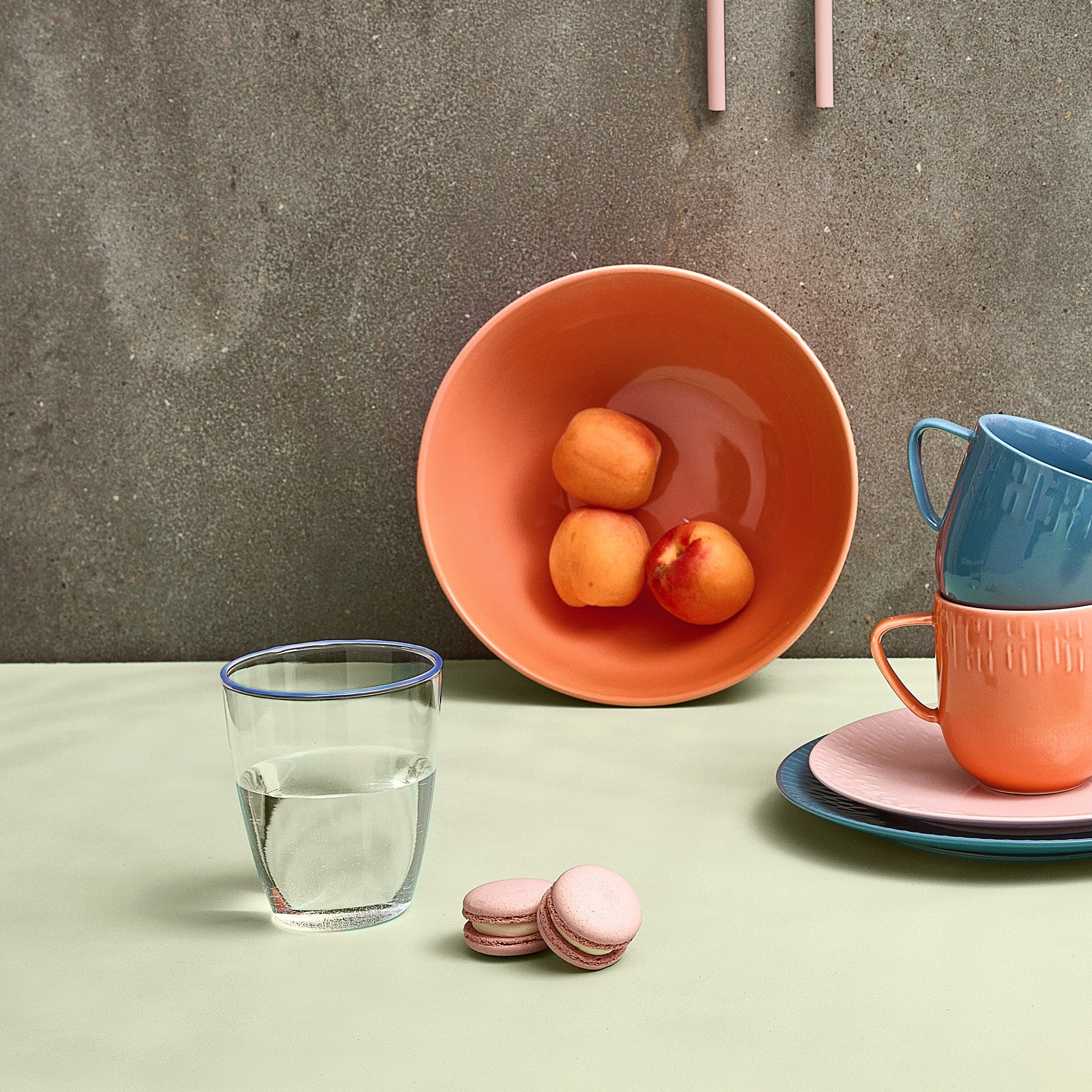 Life In Color Art drikkeglas blueberry