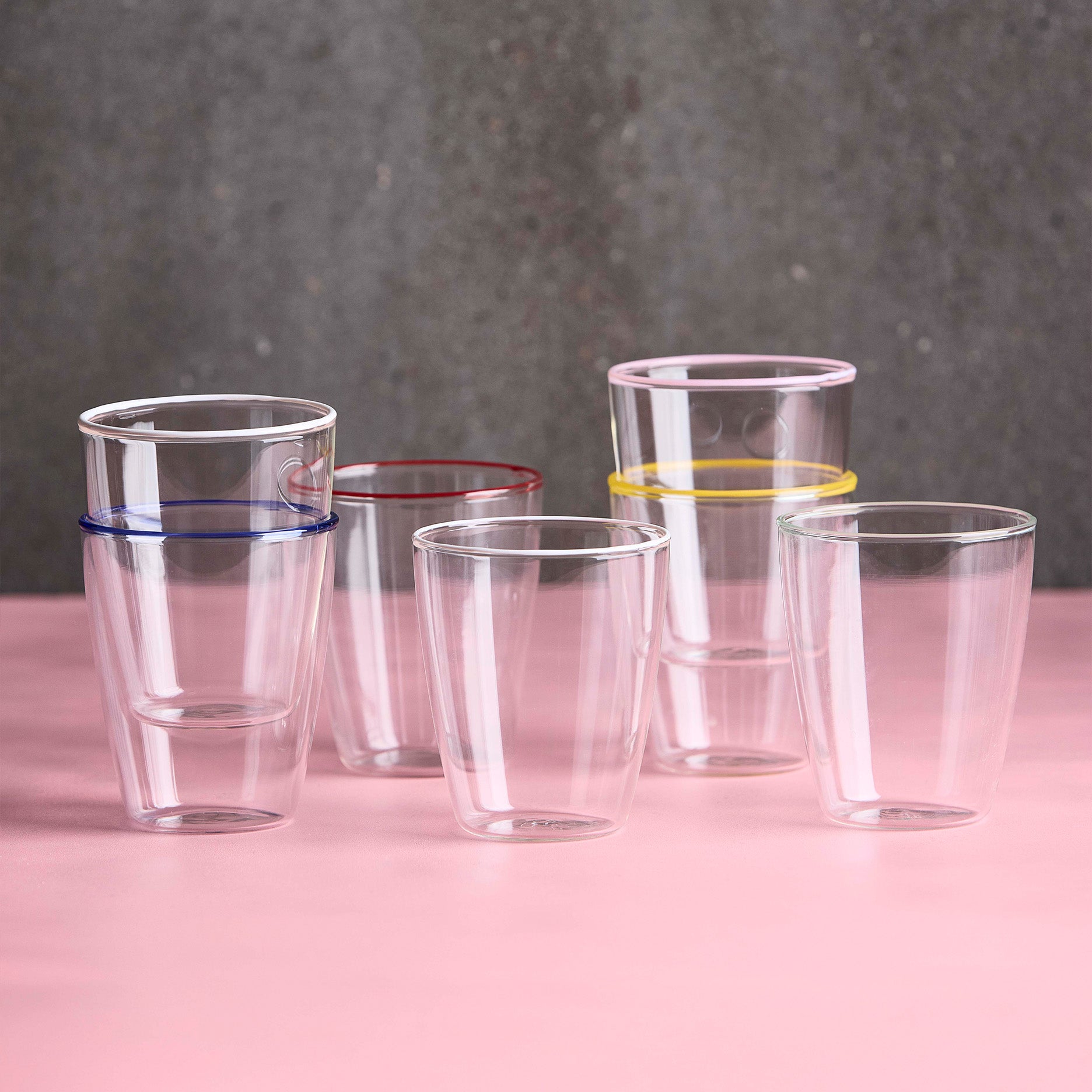 Life In Color Art drikkeglas pistachio