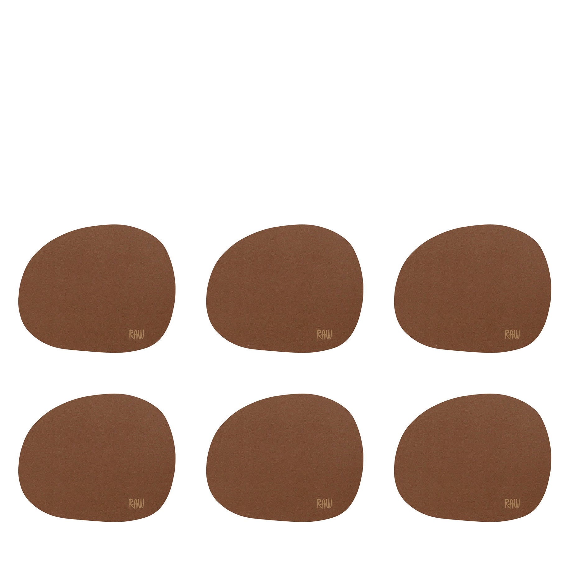 RAW coaster soft surface mocca