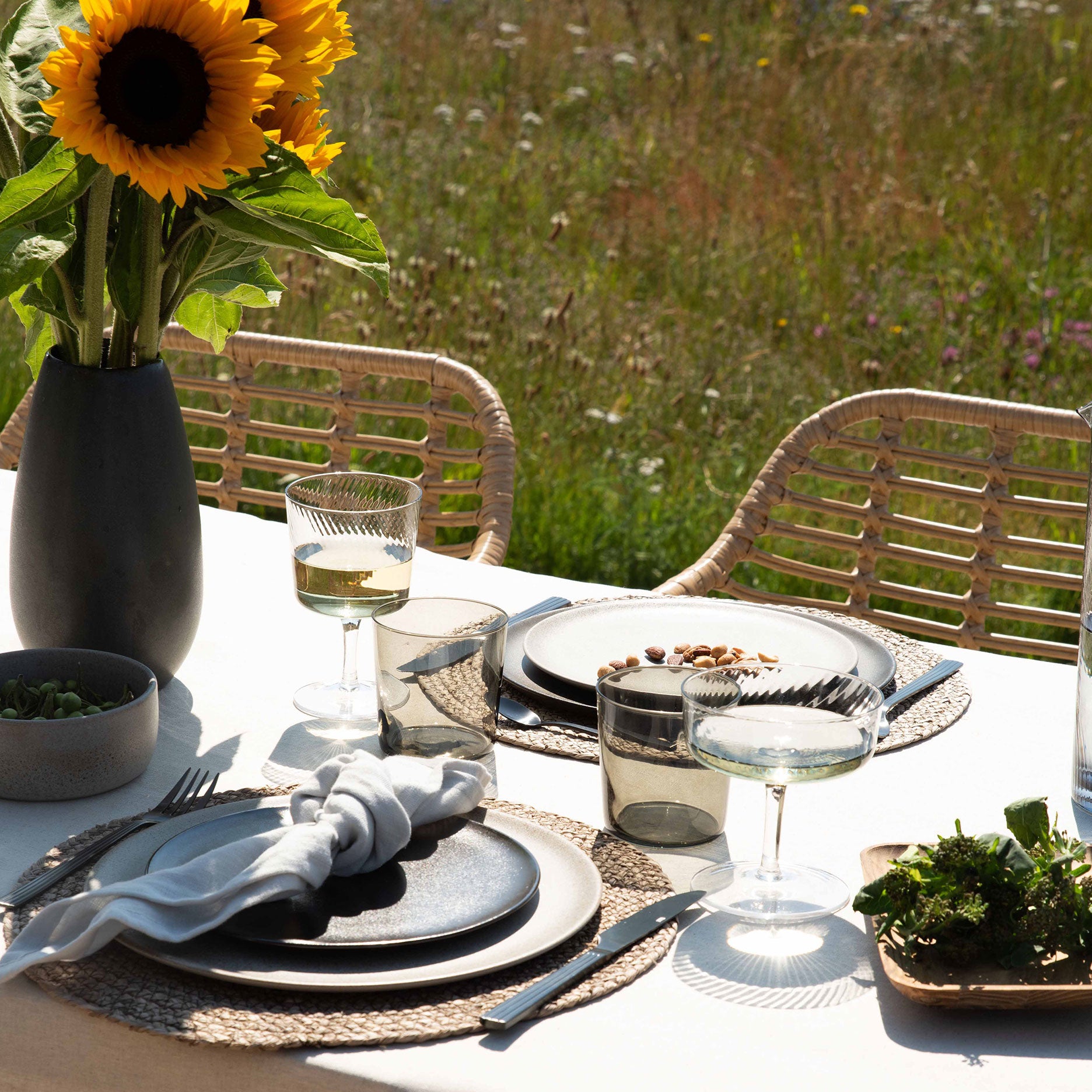 RAW frokosttallerken Ø23 cm sandy beige