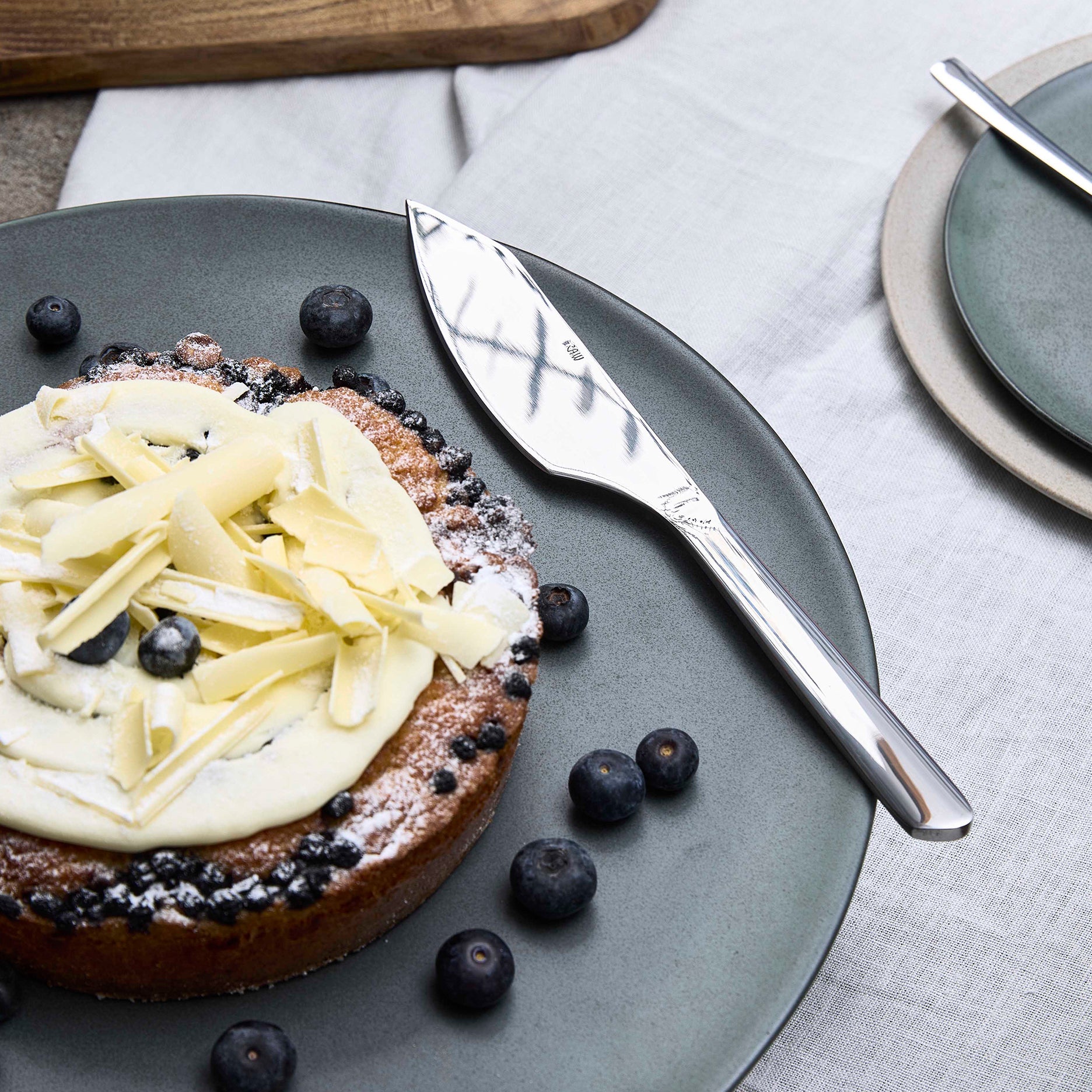 RAW lagkagekniv stål