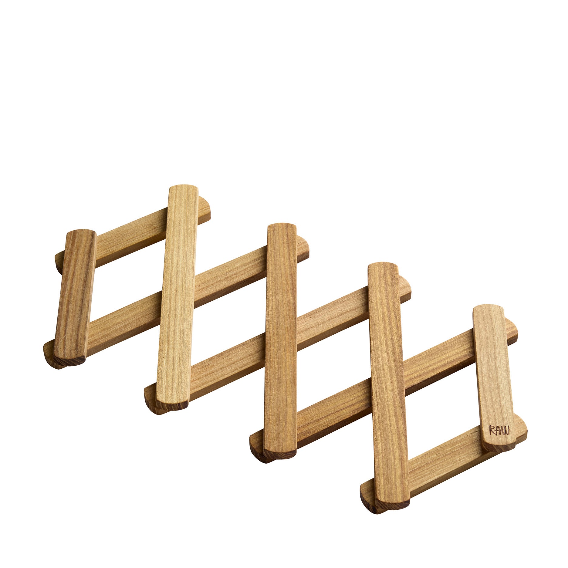 RAW bordskåner justerbar teaktræ