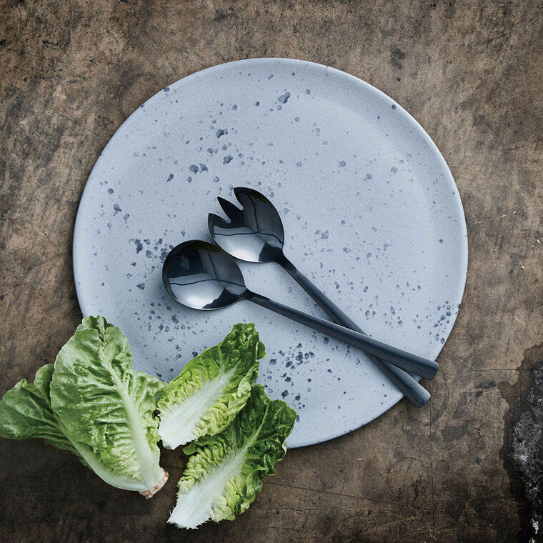 RAW salatsæt sortfarvet