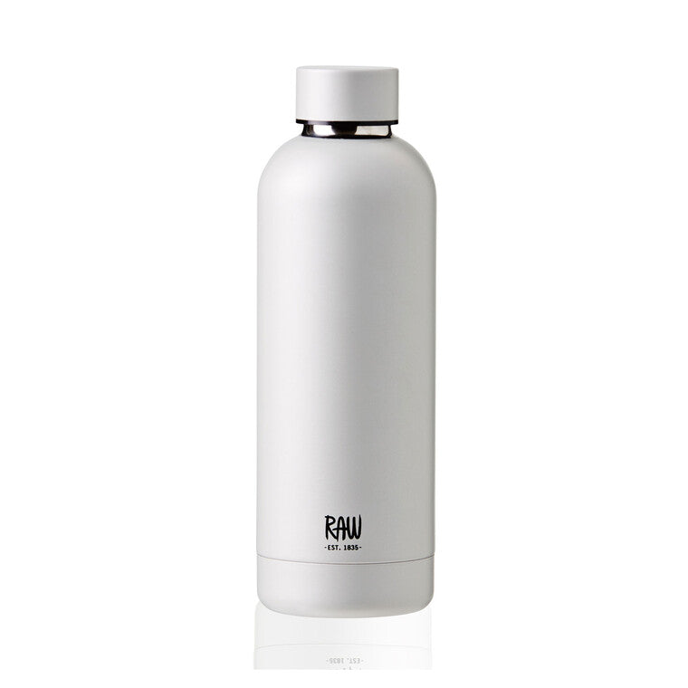RAW termoflaske 0,5 L mat sølv