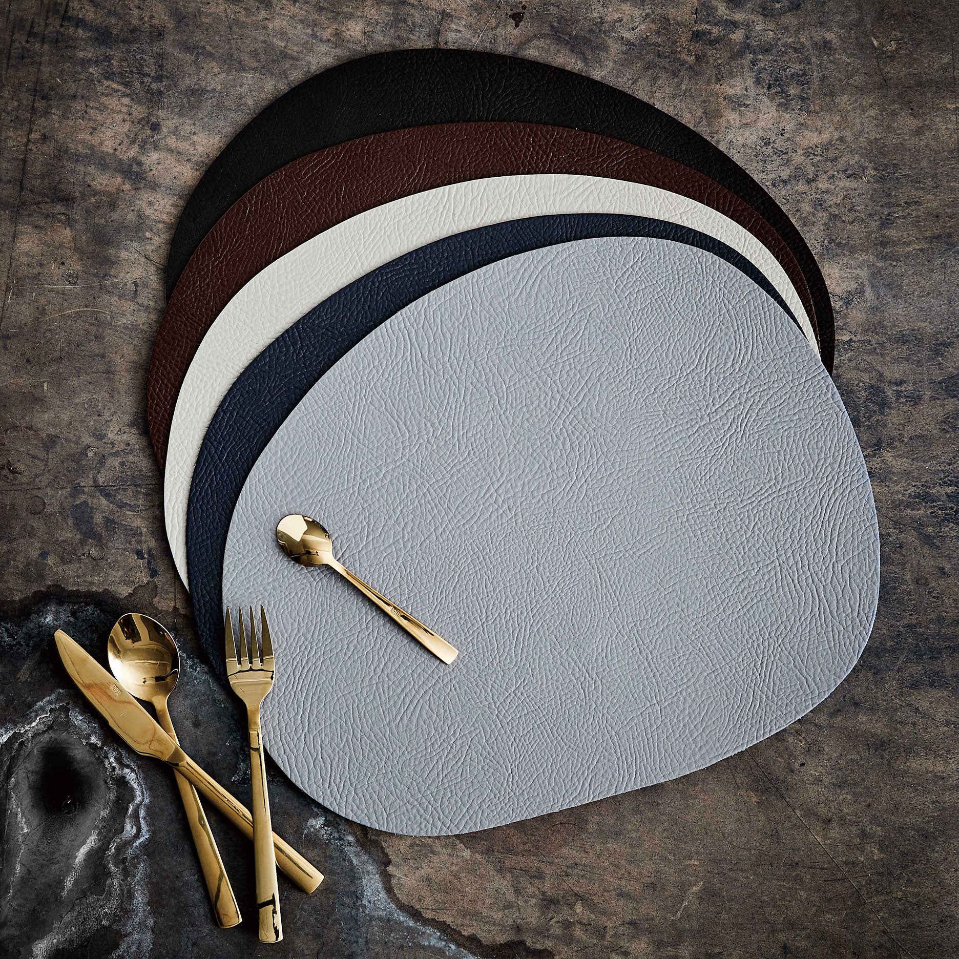 RAW dækkeserviet buffalo mørkeblå