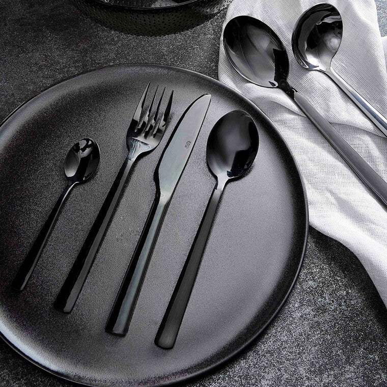 RAW bestiksæt 24 dele sortfarvet