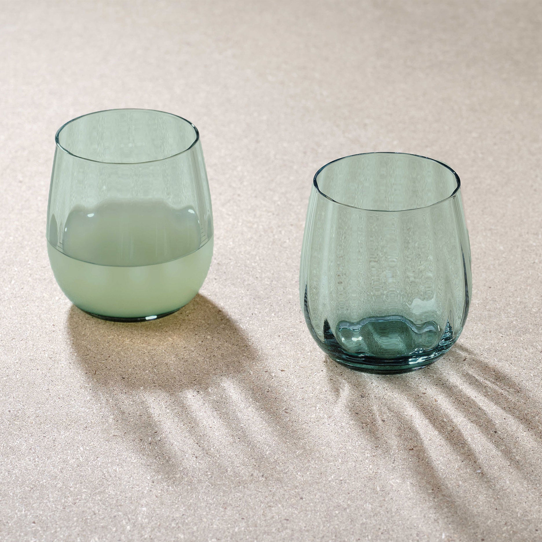 SØHOLM Sonja vandglas 2 stk grøn