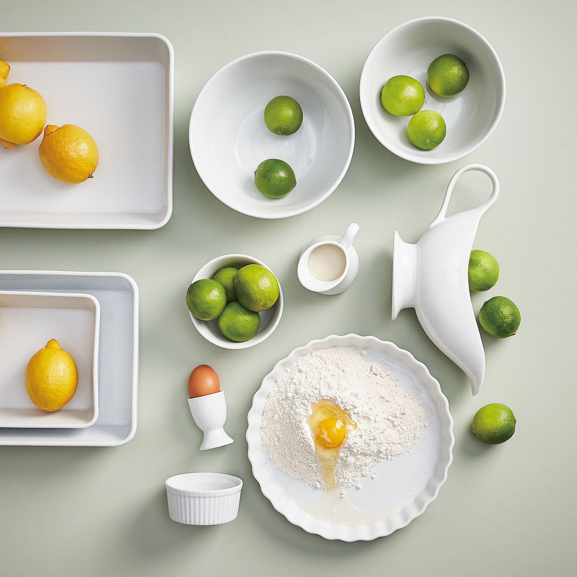 Aroma Gastro tærteform Ø30 cm hvid