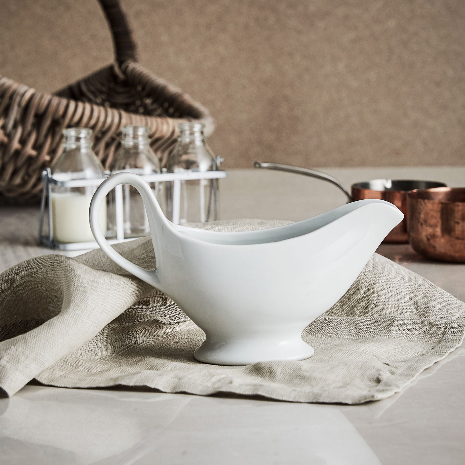 Aroma Gastro sauceskål hvid