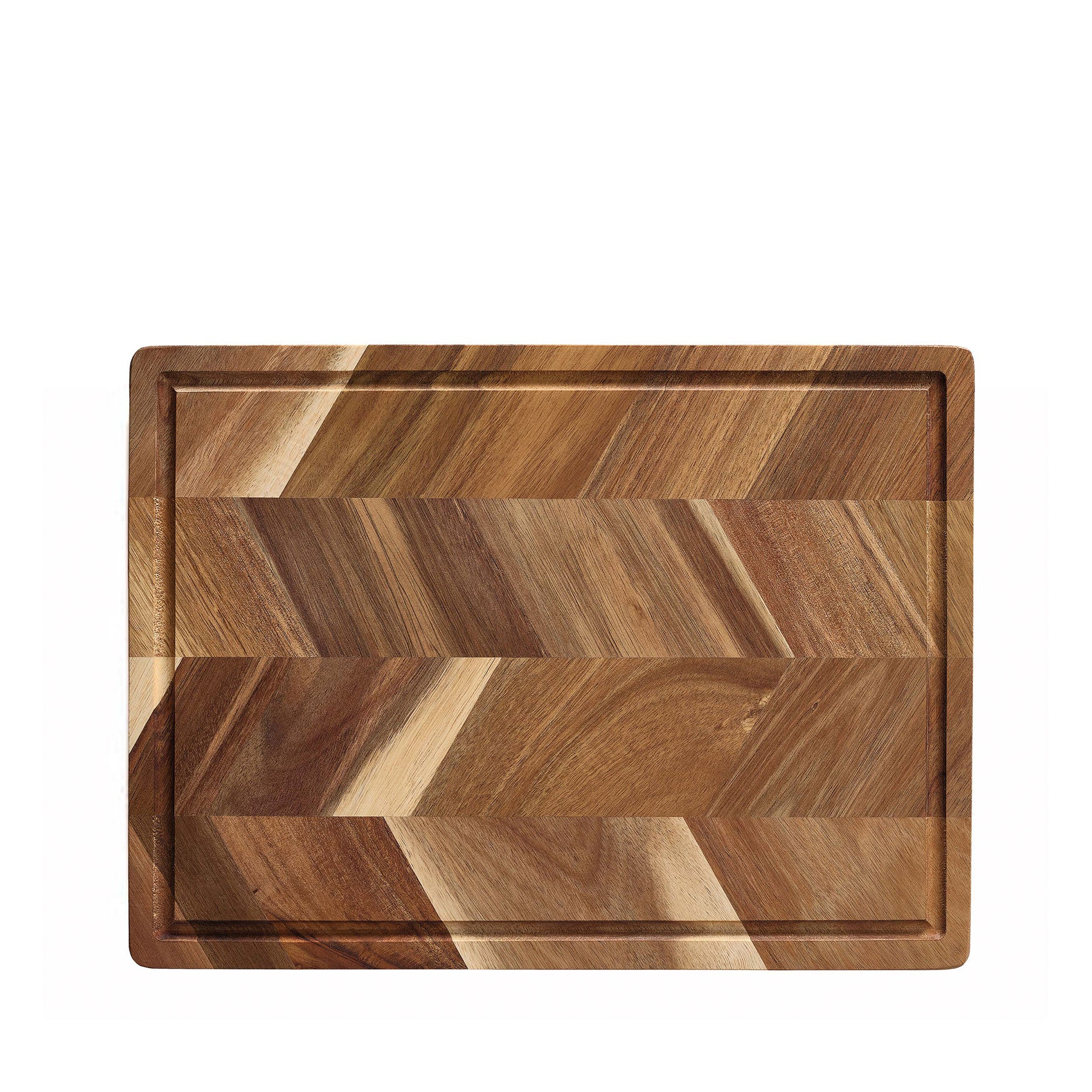 Skærebræt m/saftrille sildeben