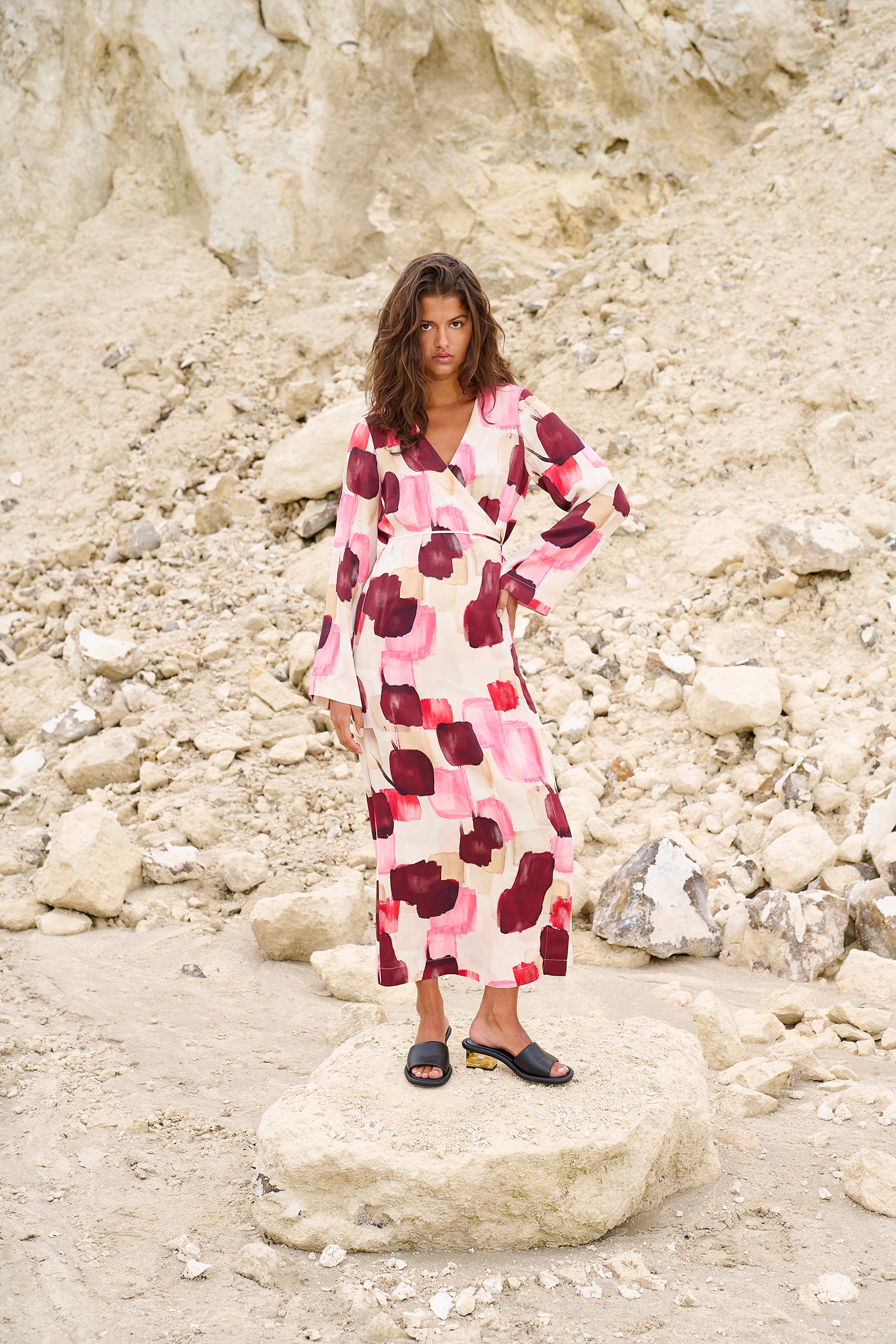 CRYuki Slå-Om-Kjole