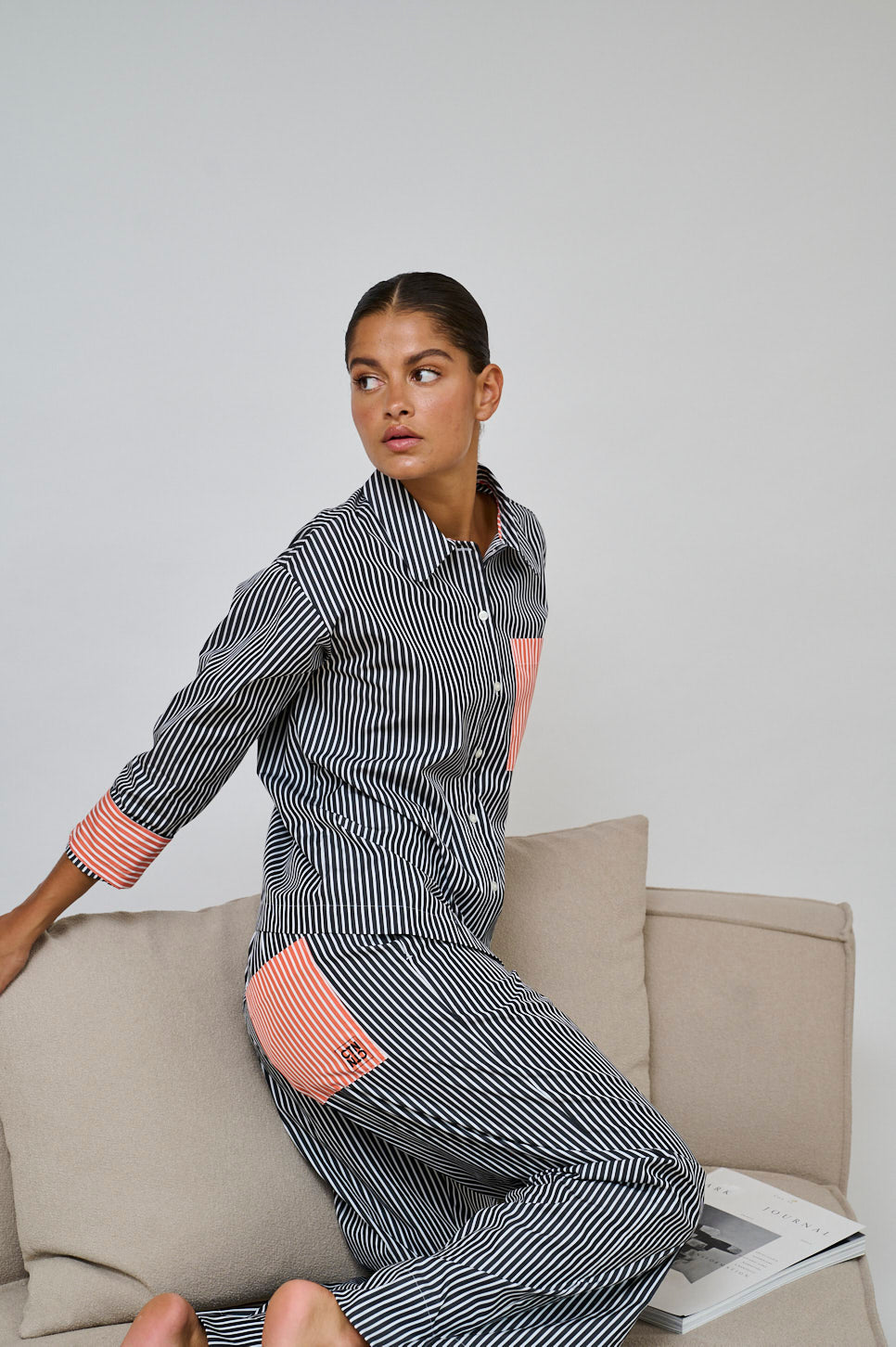CR Sydney & Simone Pyjamas Sæt - Stribet