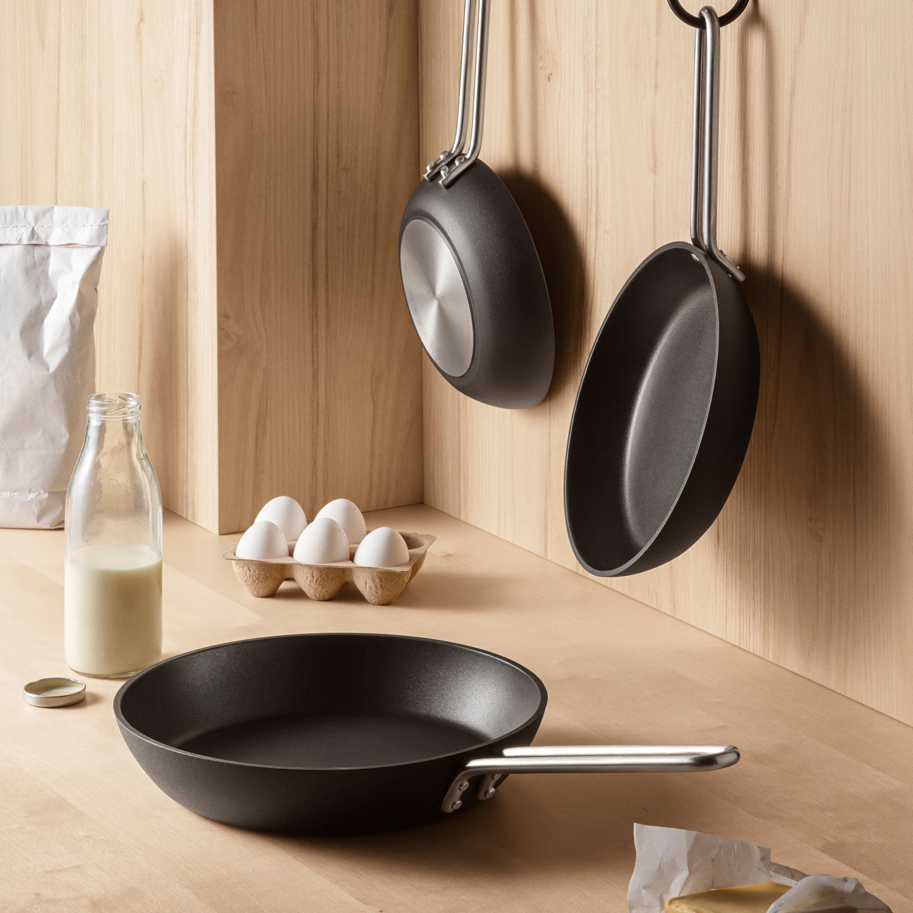 Professionel stegepande Ø20cm