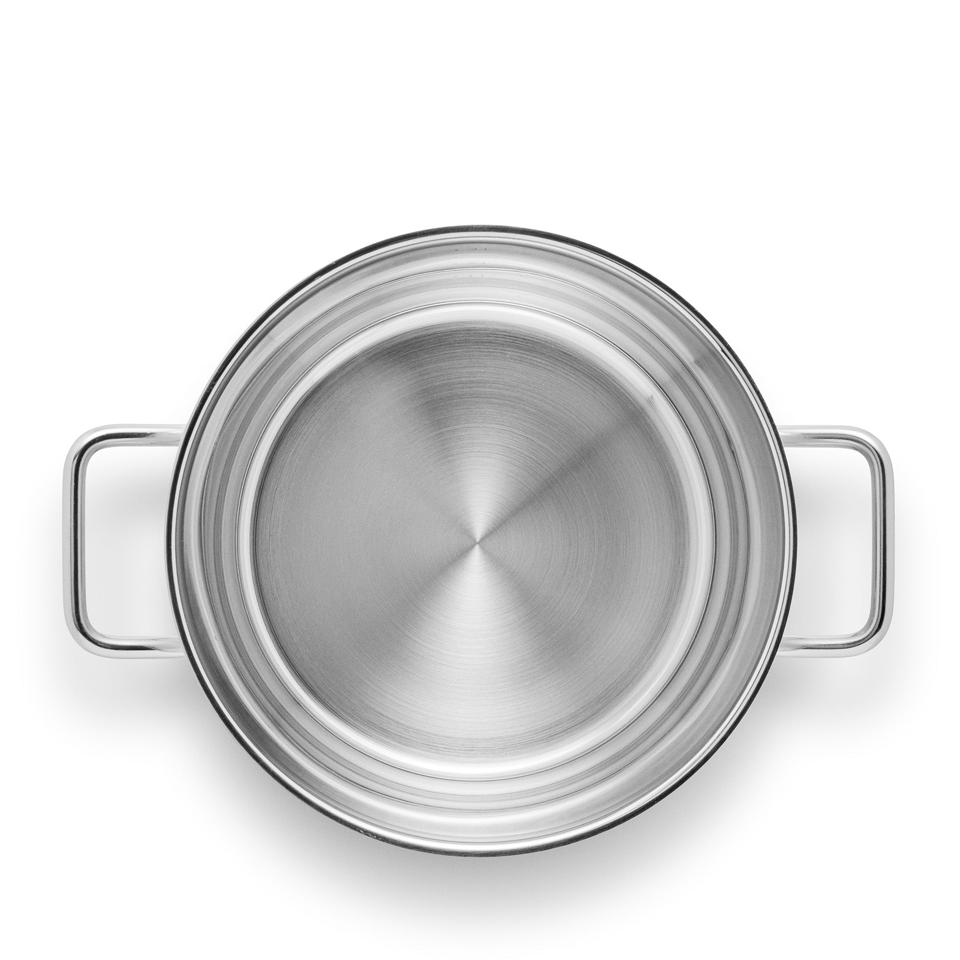 Stainless Steel gryde 4,8 L